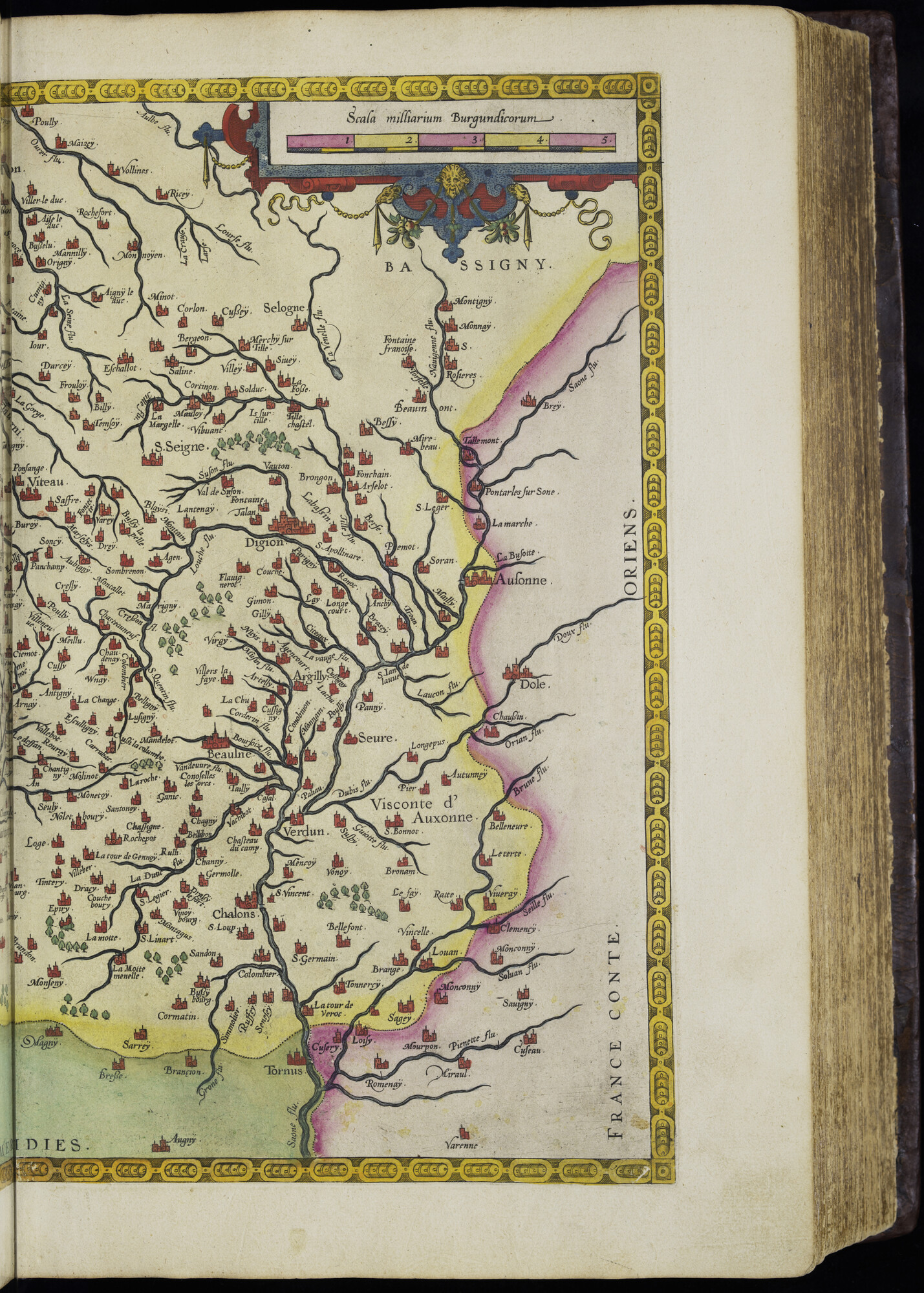 A.0145(232) [kaart 033]; Kaart van Oost-Frankrijk; kaart