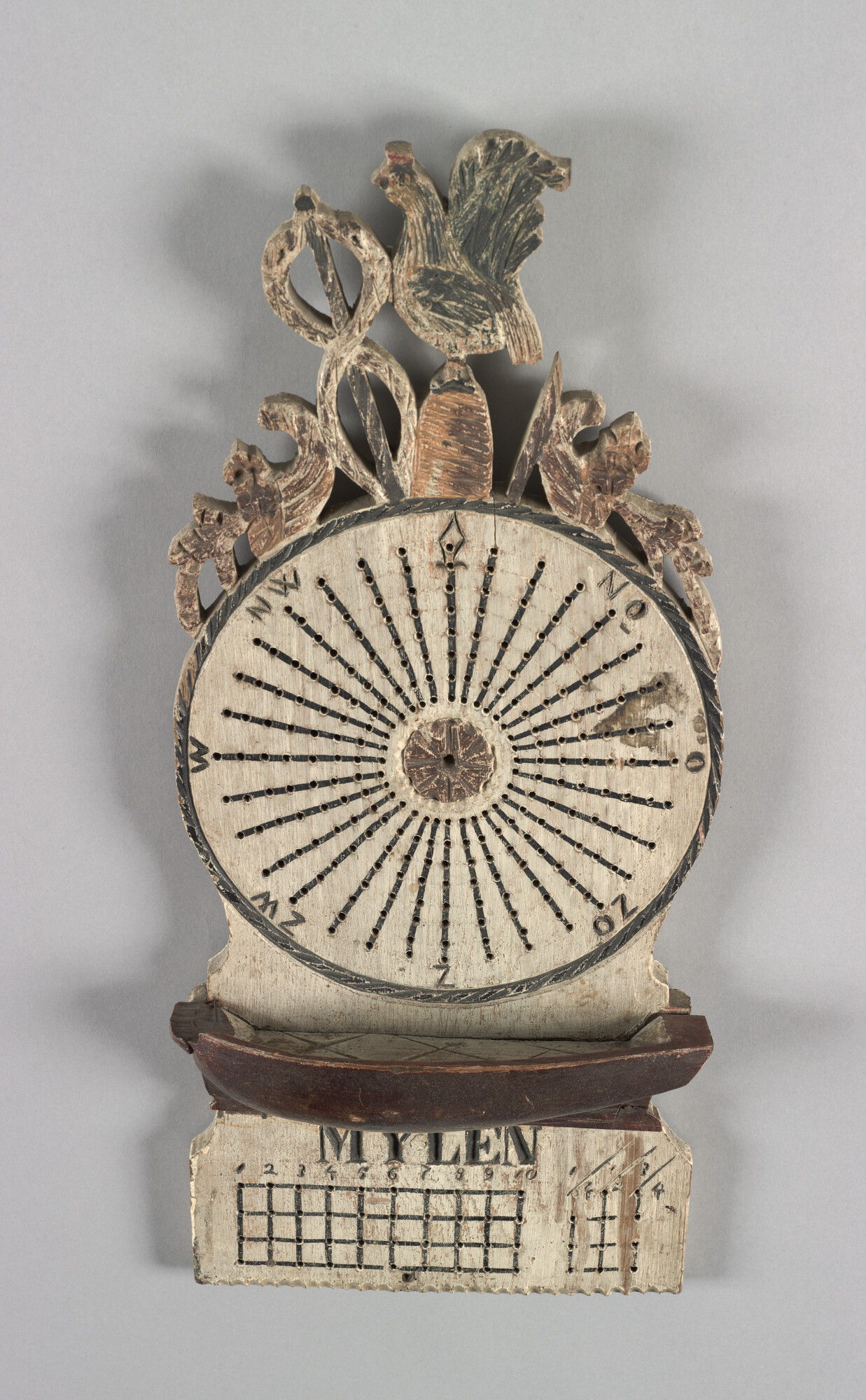 S.1322; Penkompas of bestekplankje; penkompas