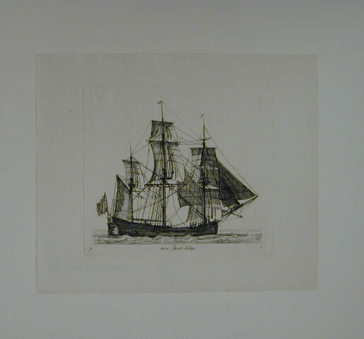 A.0149(0069); Prent uit de suite 'Verscheide soorten van Hollandse vaartuigen'; prent