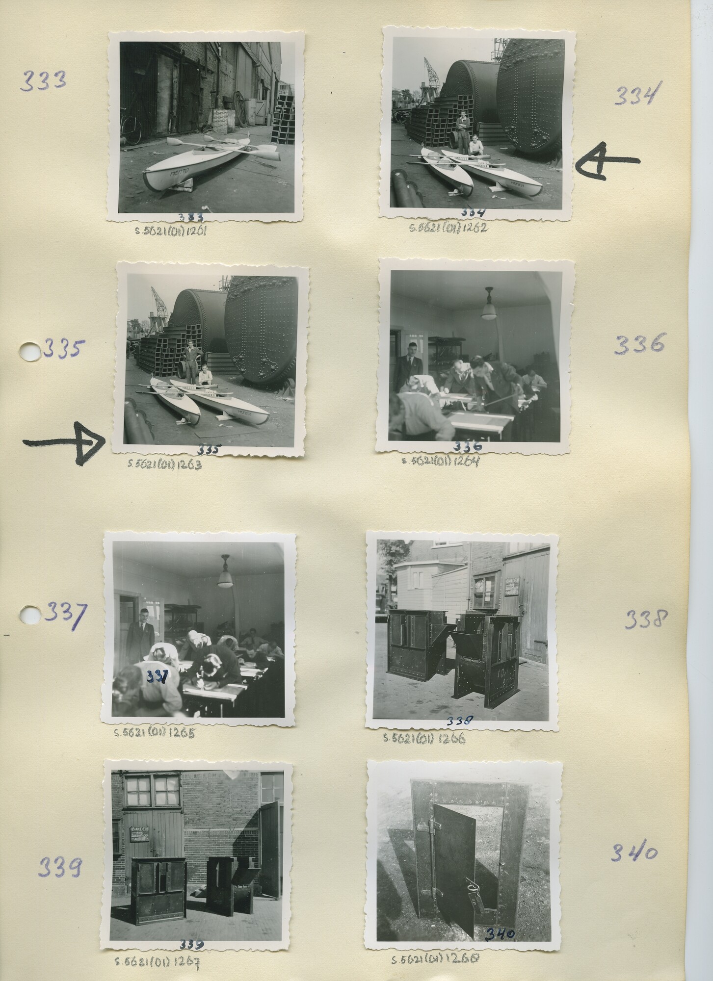 S.5621(01)1262; Foto van kano.; foto