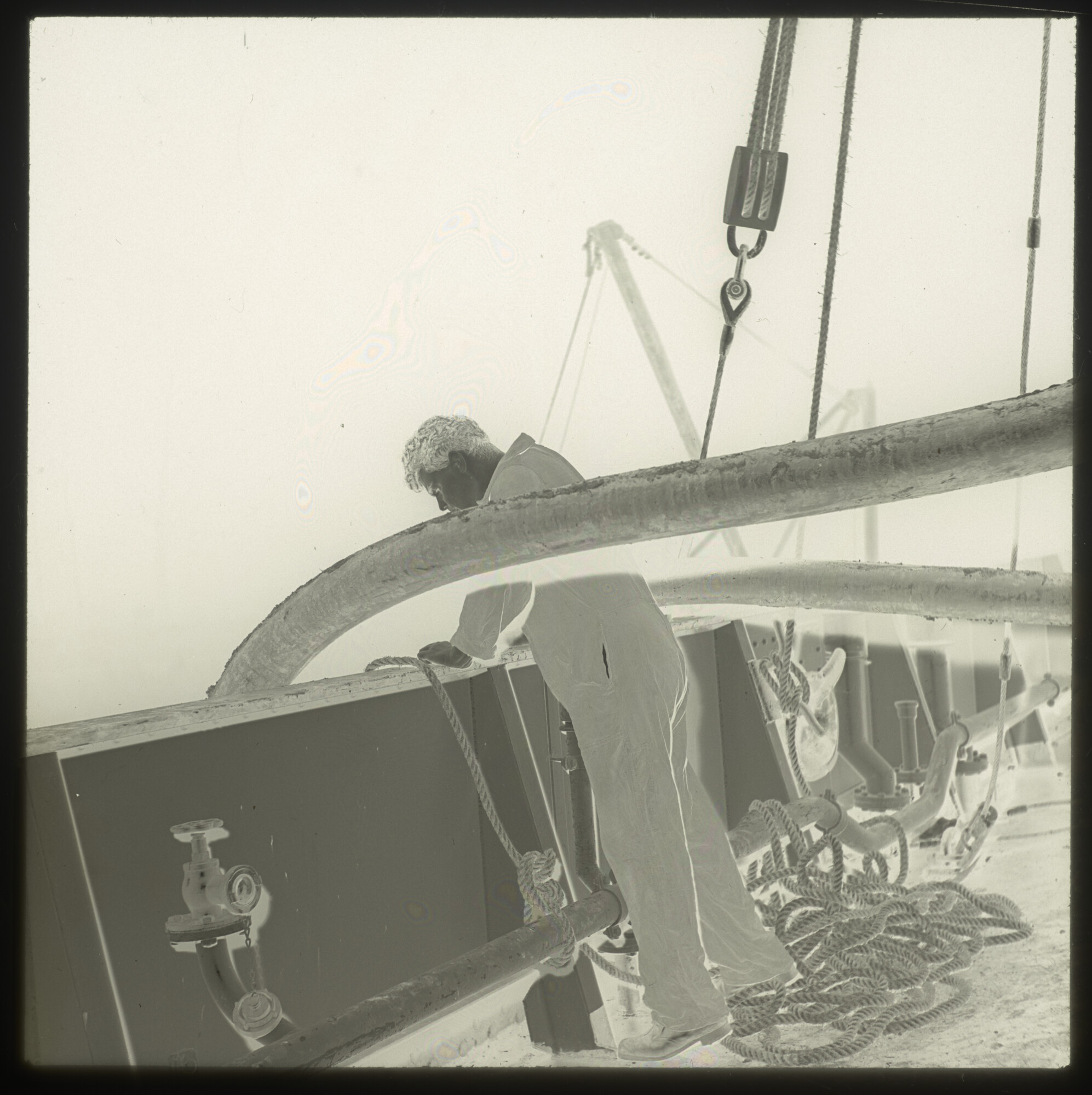 A.5263(02); Negatieven van een reis met het vrachtschip 'Woltersum' van de Stoomvaart; negatief