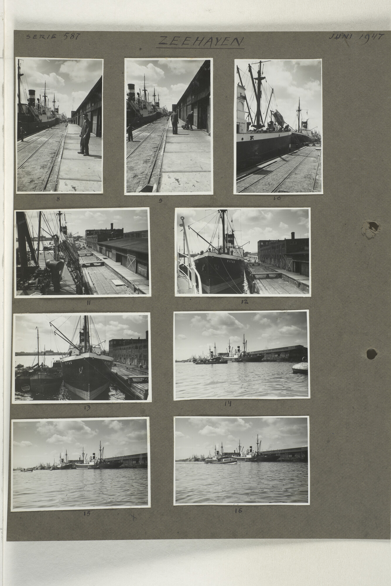 1998.2179; Omslag met een grote hoeveelheid proef foto's gemaakt in opdracht van de Gemeente Handelsinrichtingen in Amsterdam; omslag