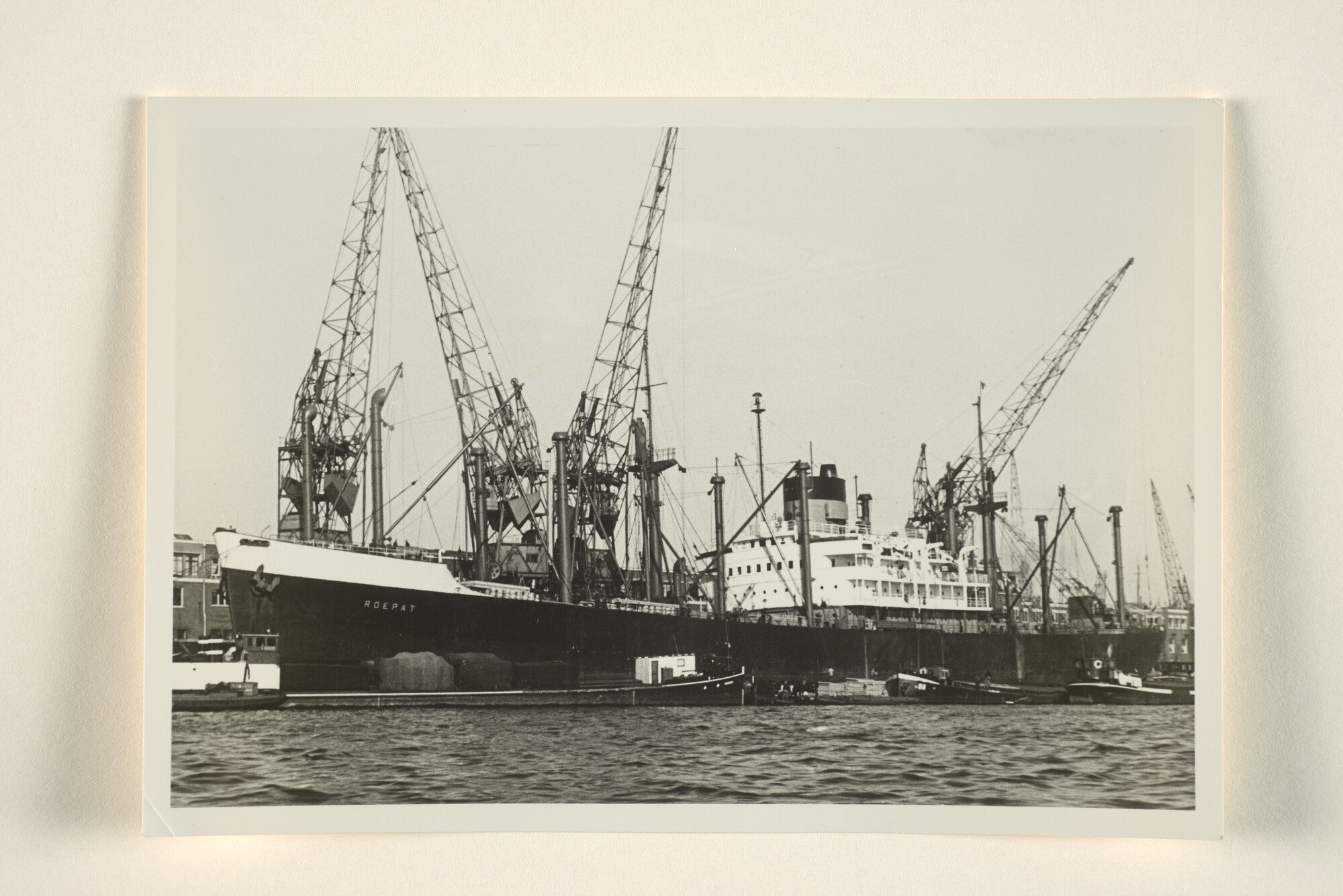 1995.5057; Het vrachtschip ms. 'Roepat' van de SMN; foto