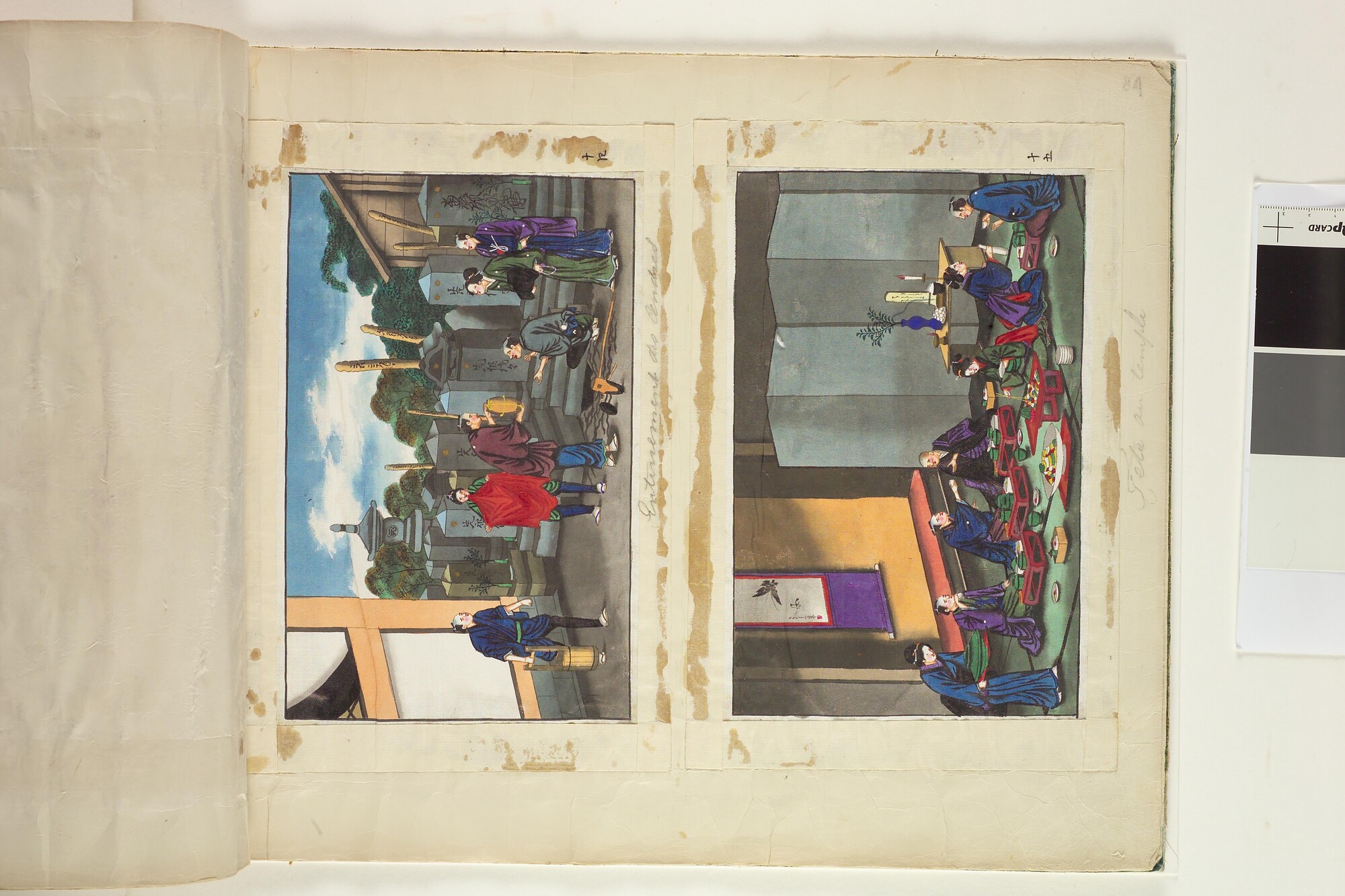 S.3628(02); Album nr. 1 uit een serie van drie van de Nederlandse consul in Japan Dirk de Graeff van Polsbroek; fotoalbum