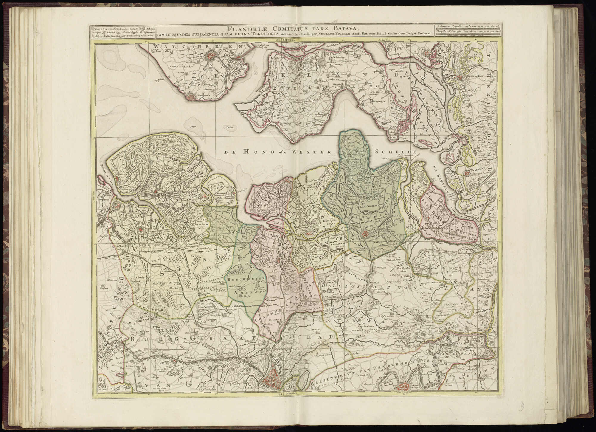 B.0032(029) [kaart 027]; Kaart van Zeeland en Vlaanderen; kaart