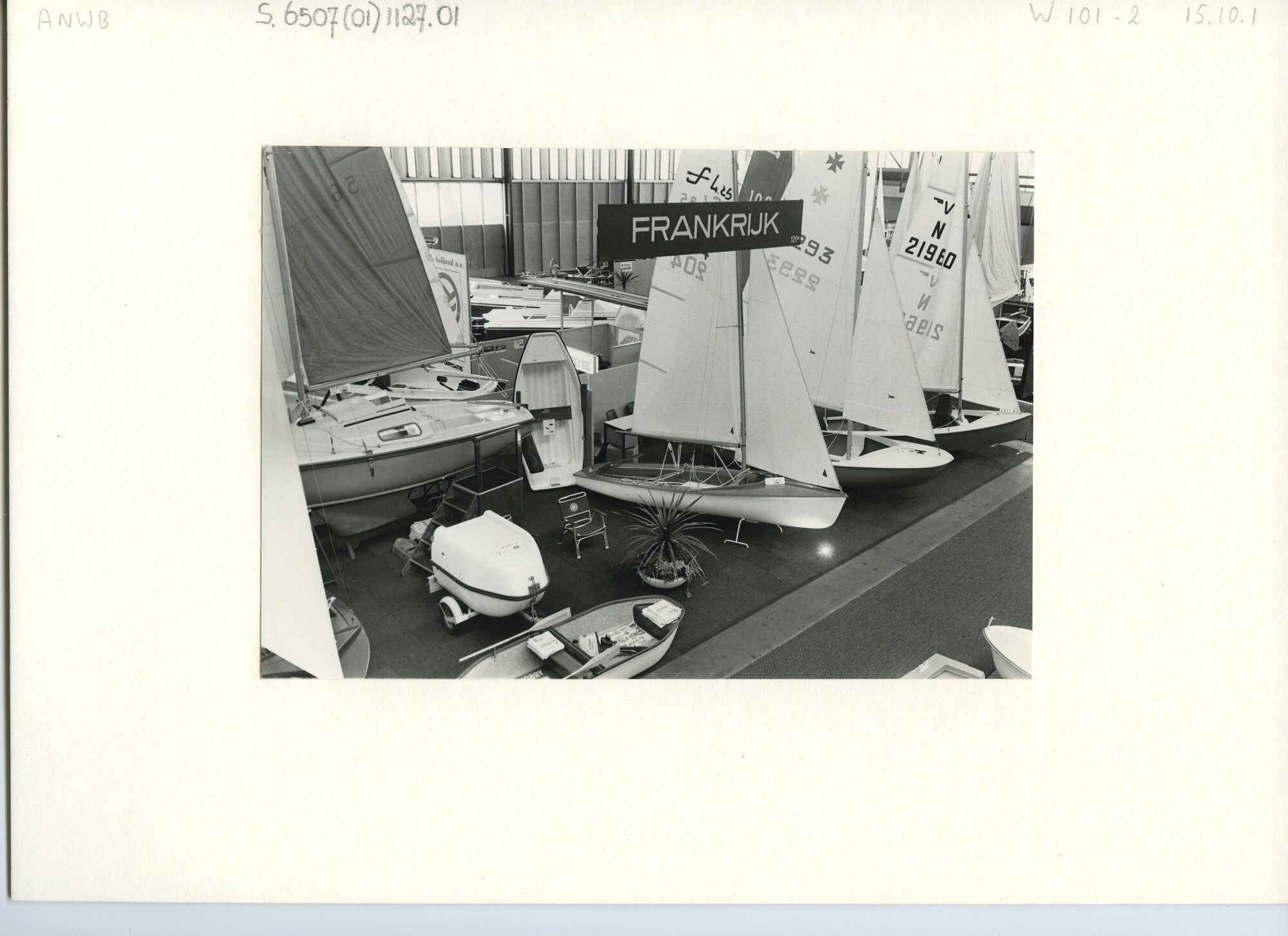 S.6507(01)1127.01; Foto van de HISWA 1968.; foto