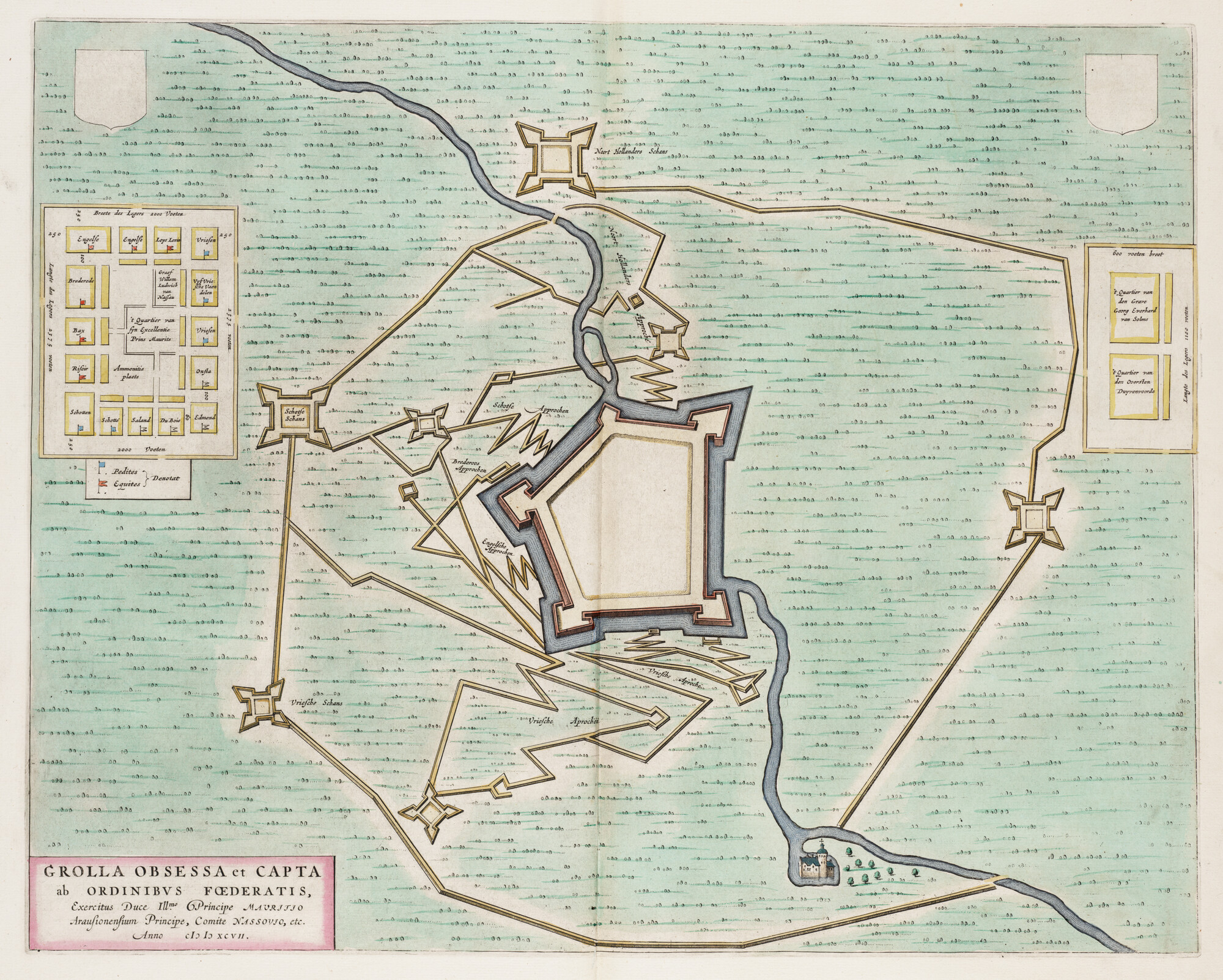 S.1034(15) [kaart 008]; Kaart van Groenlo in 1597; landkaart