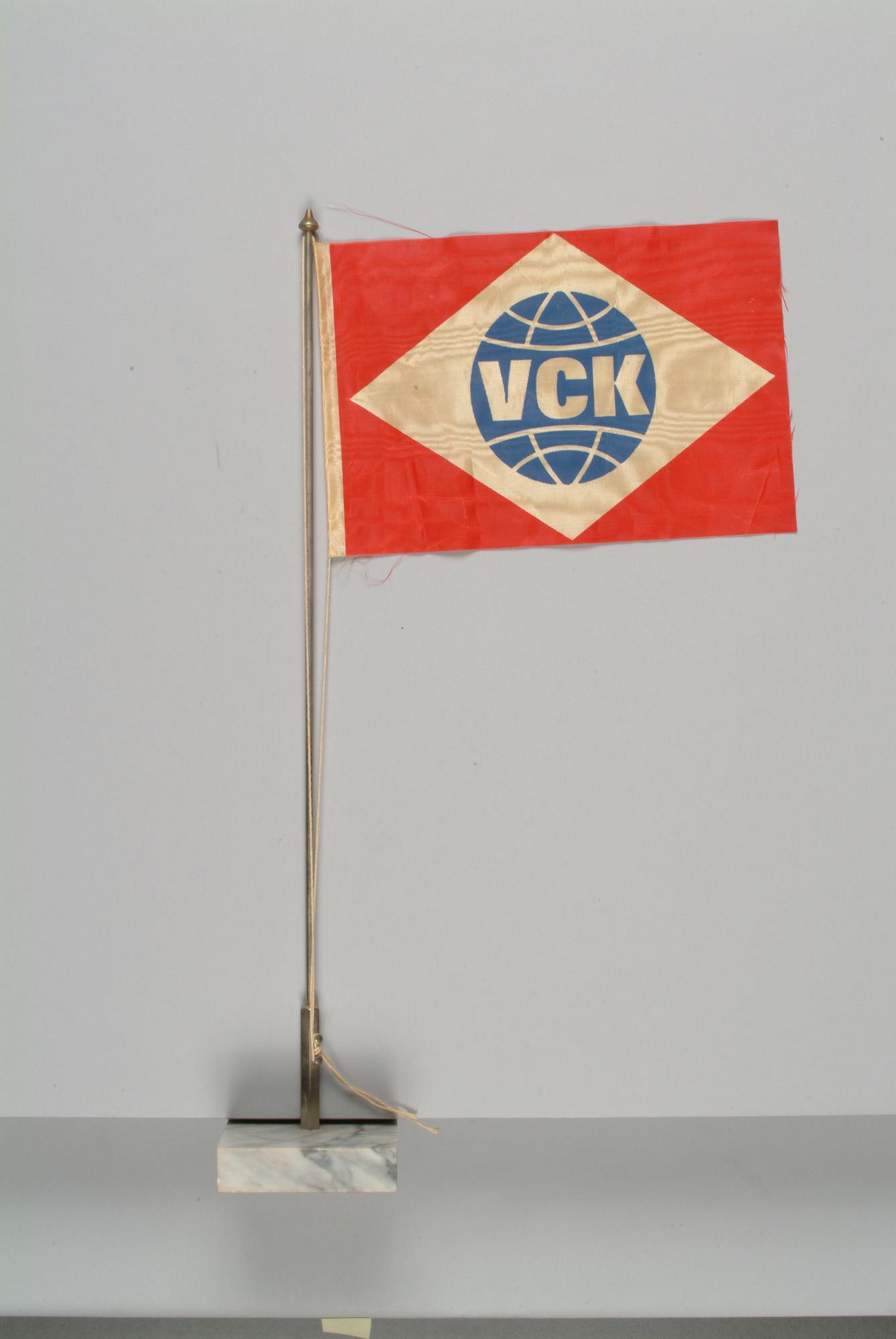 1997.2998; Tafelvlag van het Verenigd Cargadoors Kantoor te Amsterdam; vlag