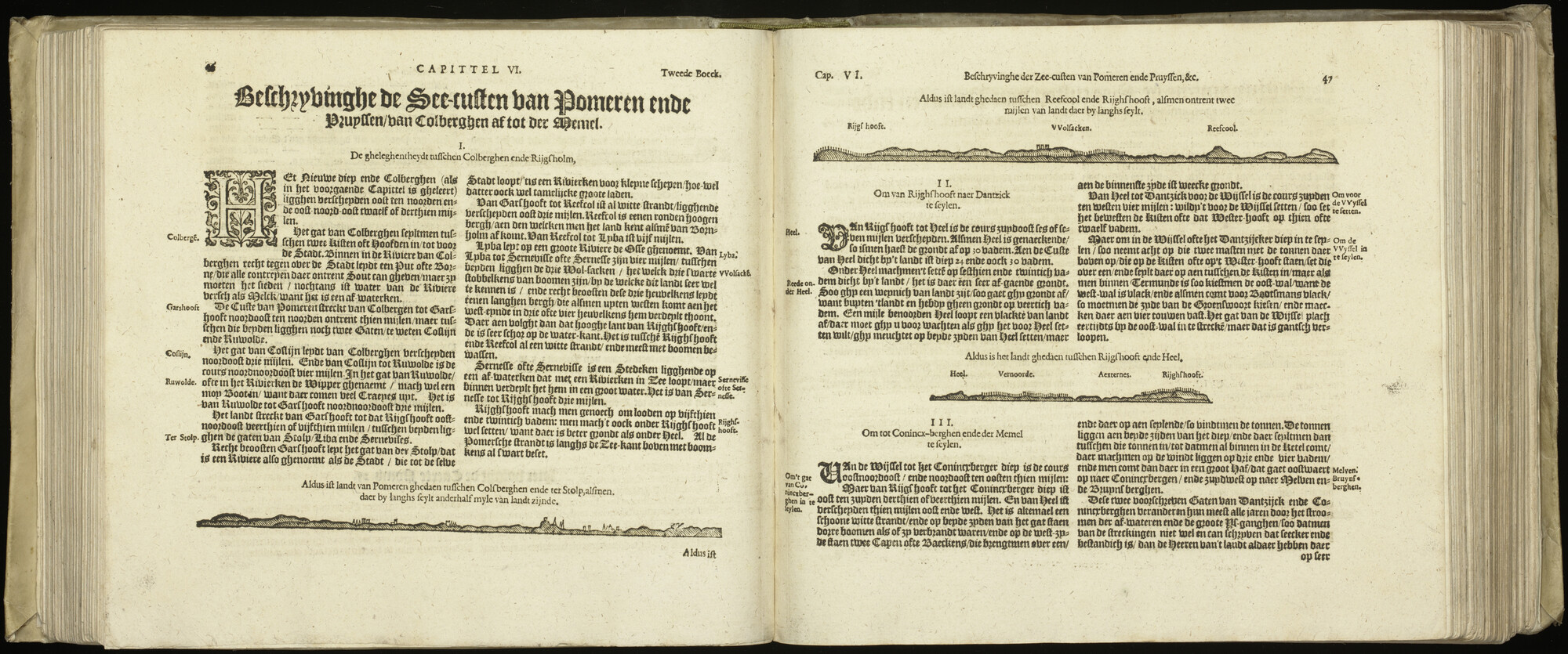 S.2856 [kaart 094]; Beschrijvingen en kustaanzichten van Noord-Polen; kaart