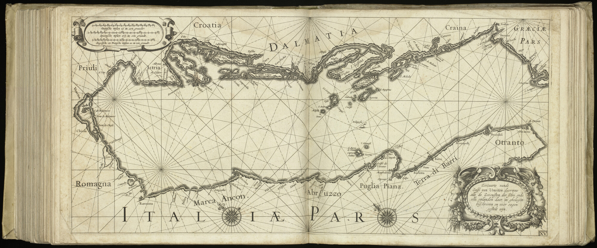 S.2856 [kaart 227]; Kaart van de Adriatische Zee; kaart