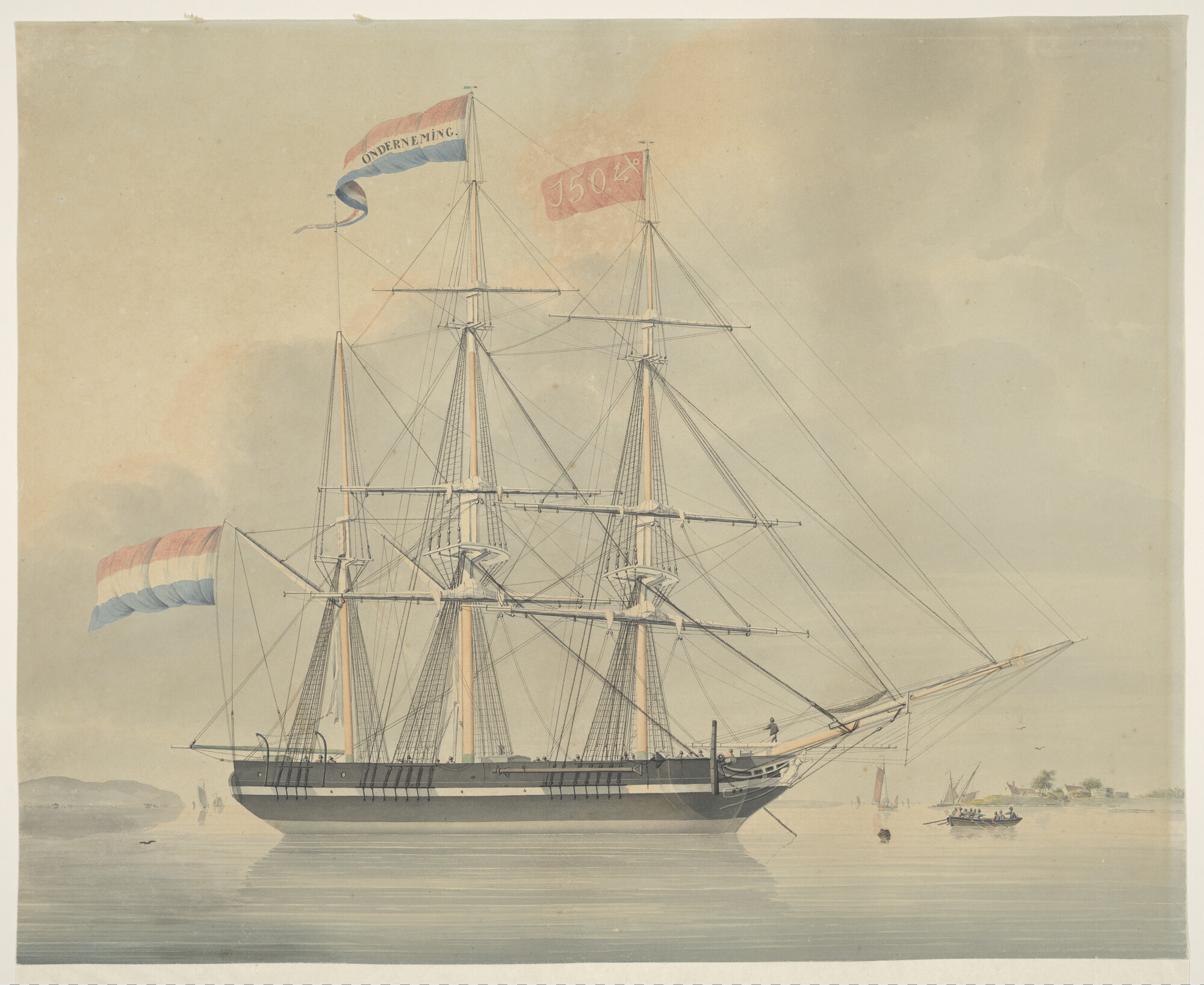 A.1172(02); De bark Onderneming; tekening