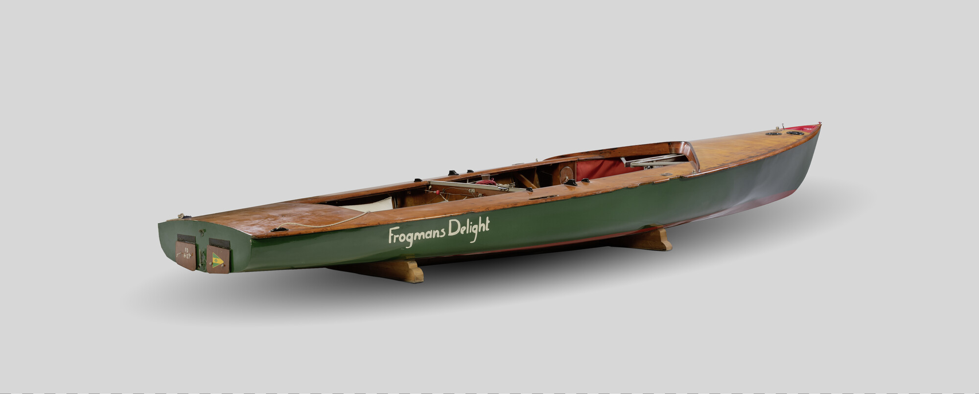 S.5076(01); Zeiljacht H.27, type Flying Dutchman Frogmans Delight; vaartuig