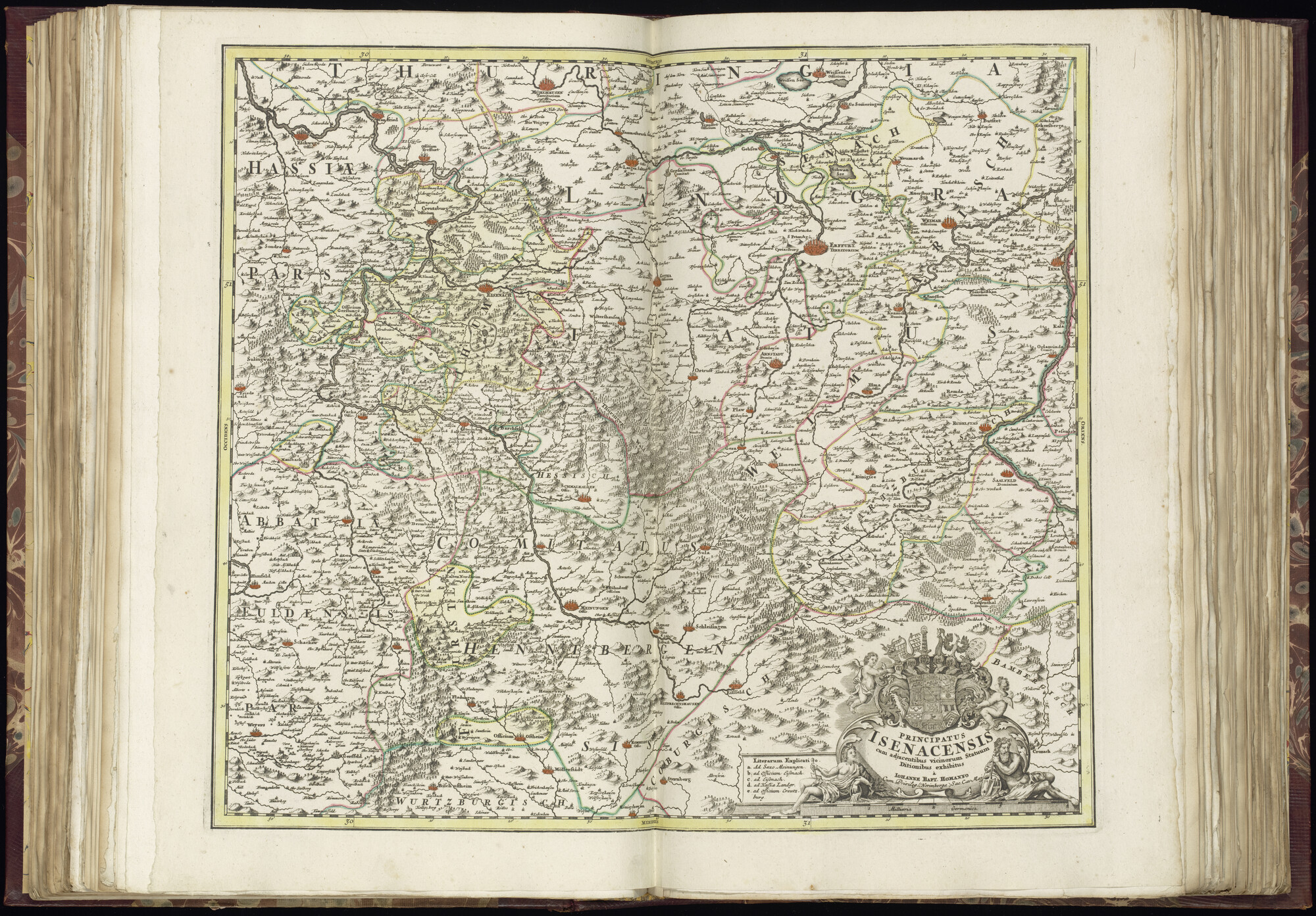 B.0032(028) [kaart 048]; Kaart van Centraal-Duitsland; kaart
