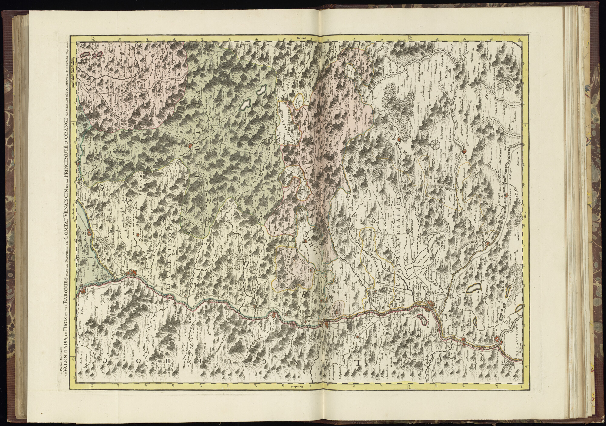 B.0032(027) [kaart 072]; Kaart van Zuidoost-Frankrijk; kaart