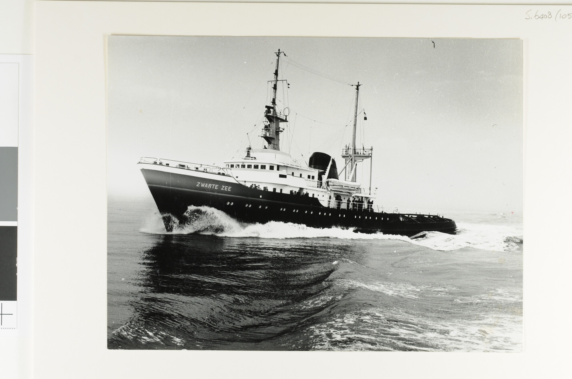 S.6408(1056); De zeesleepboot Zwarte Zee van de L. Smit & Cos Internationale Sleepdienst [...]; foto