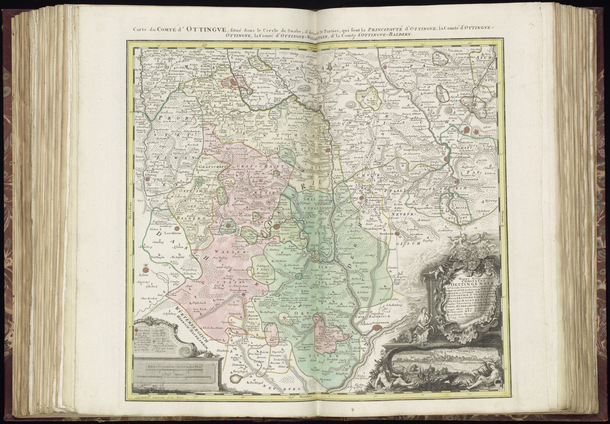 B.0032(028) [kaart 079]; Kaart van Zuid-Duitsland; kaart