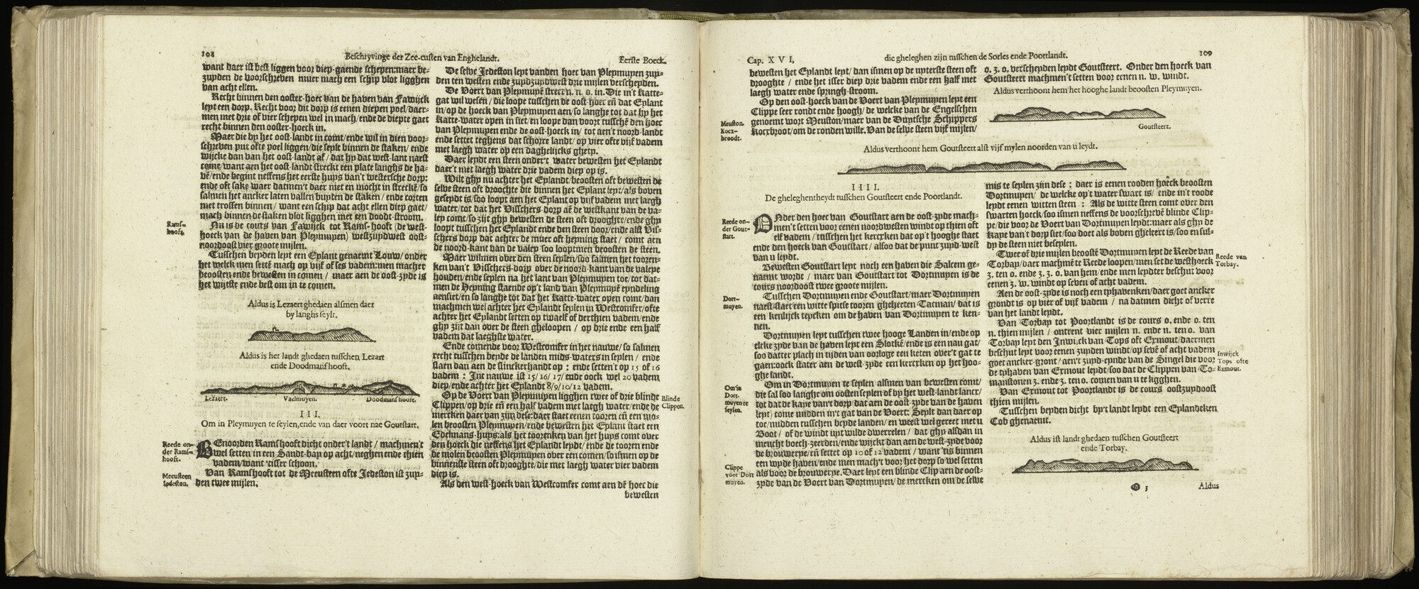 S.2856 [kaart 071]; Beschrijvingen en kustaanzichten van Zuidwest-Engeland; kaart