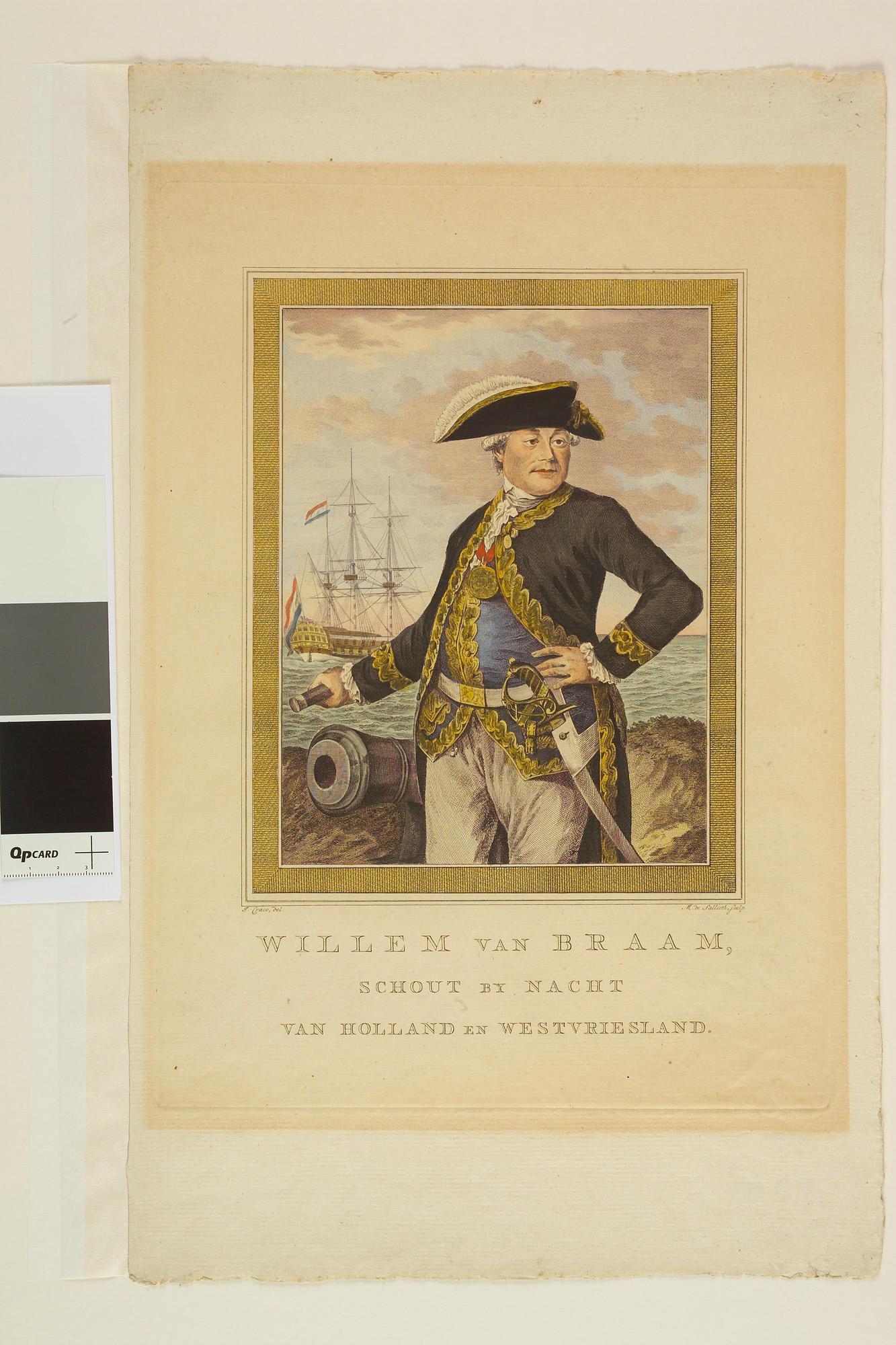 A.2261(03); Portret van Schout Bij Nacht Willem van Braam; prent