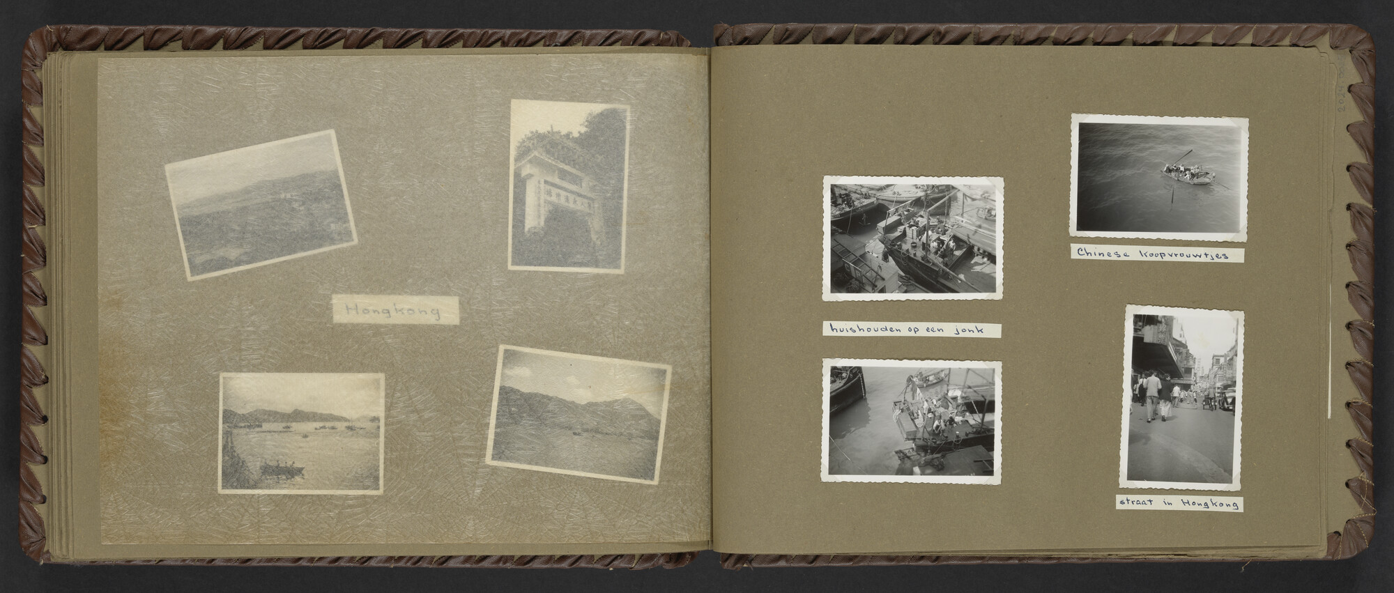2024.0025; Fotoalbum van Hubrecht Timmerman over zijn koopvaardijtijd tussen 1950 en 1956; fotoalbum