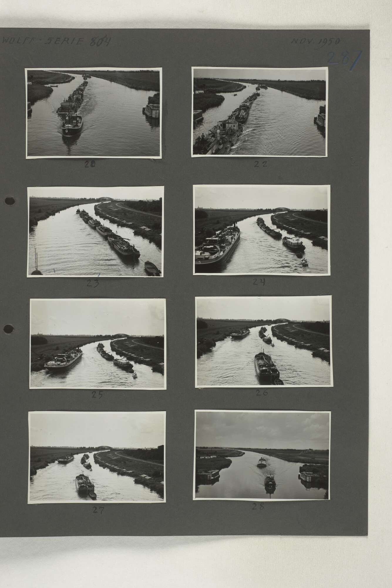 1998.2181; Omslag met een grote hoeveelheid proef foto's gemaakt in opdracht van de Gemeente Handelsinrichtingen en de Vereniging "de Amsterdamsche Haven" te Amsterdam.; omslag