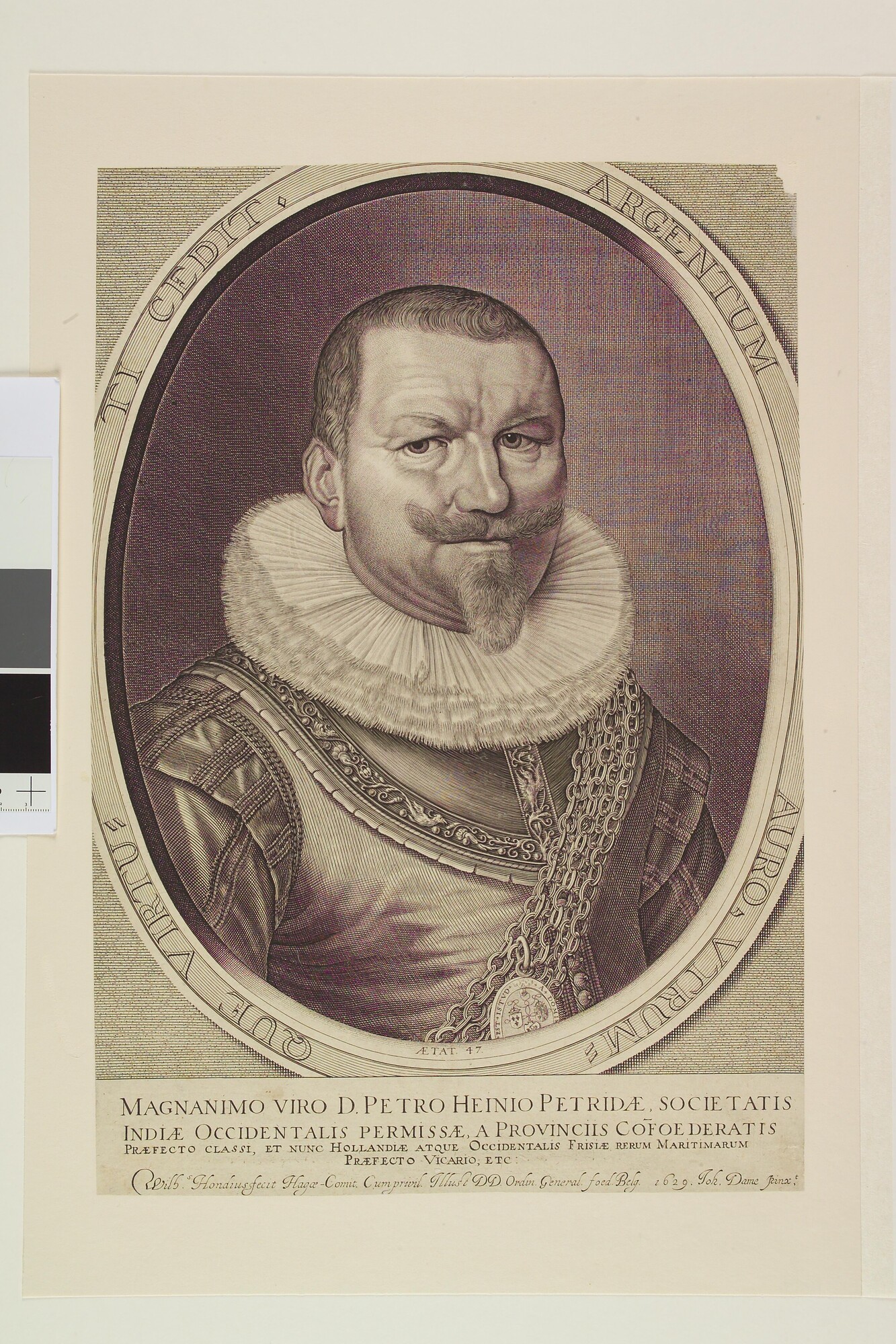 A.3368(06); Portret van Piet Hein; prent