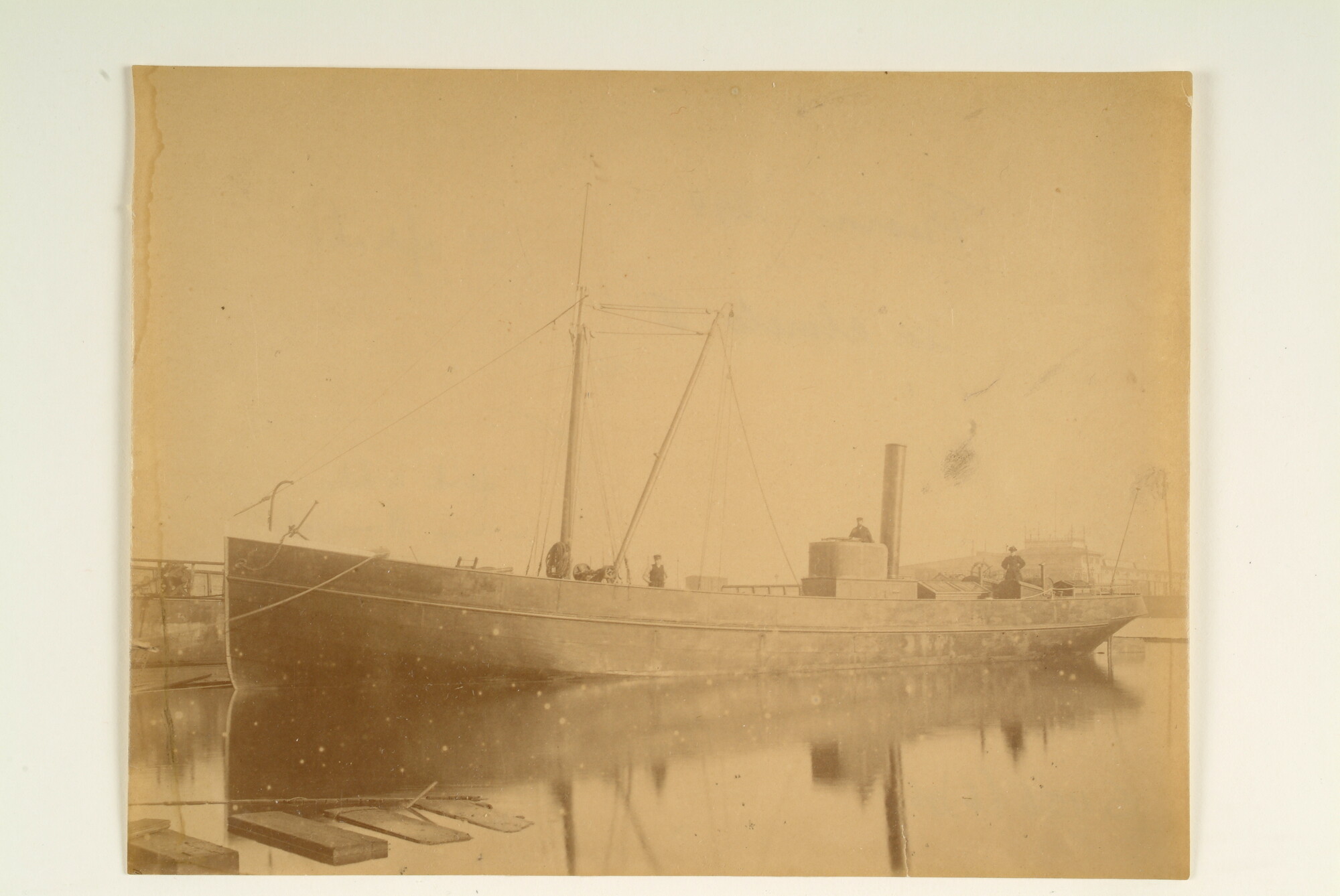 S.1156(06)186; Het vrachtschip ss. 'Frisia'; foto