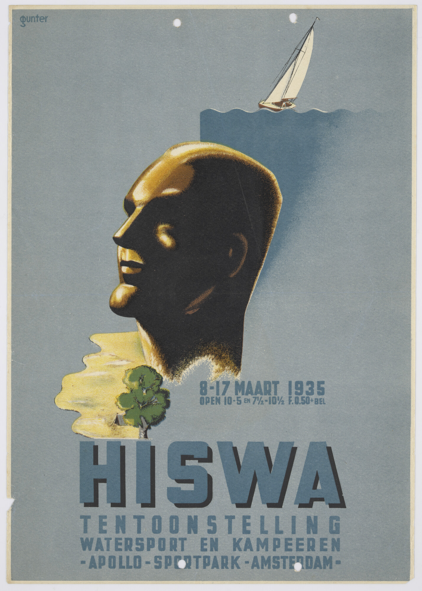 [vrl.nr. 20330]; Affiche van de HISWA, 1935; affiche