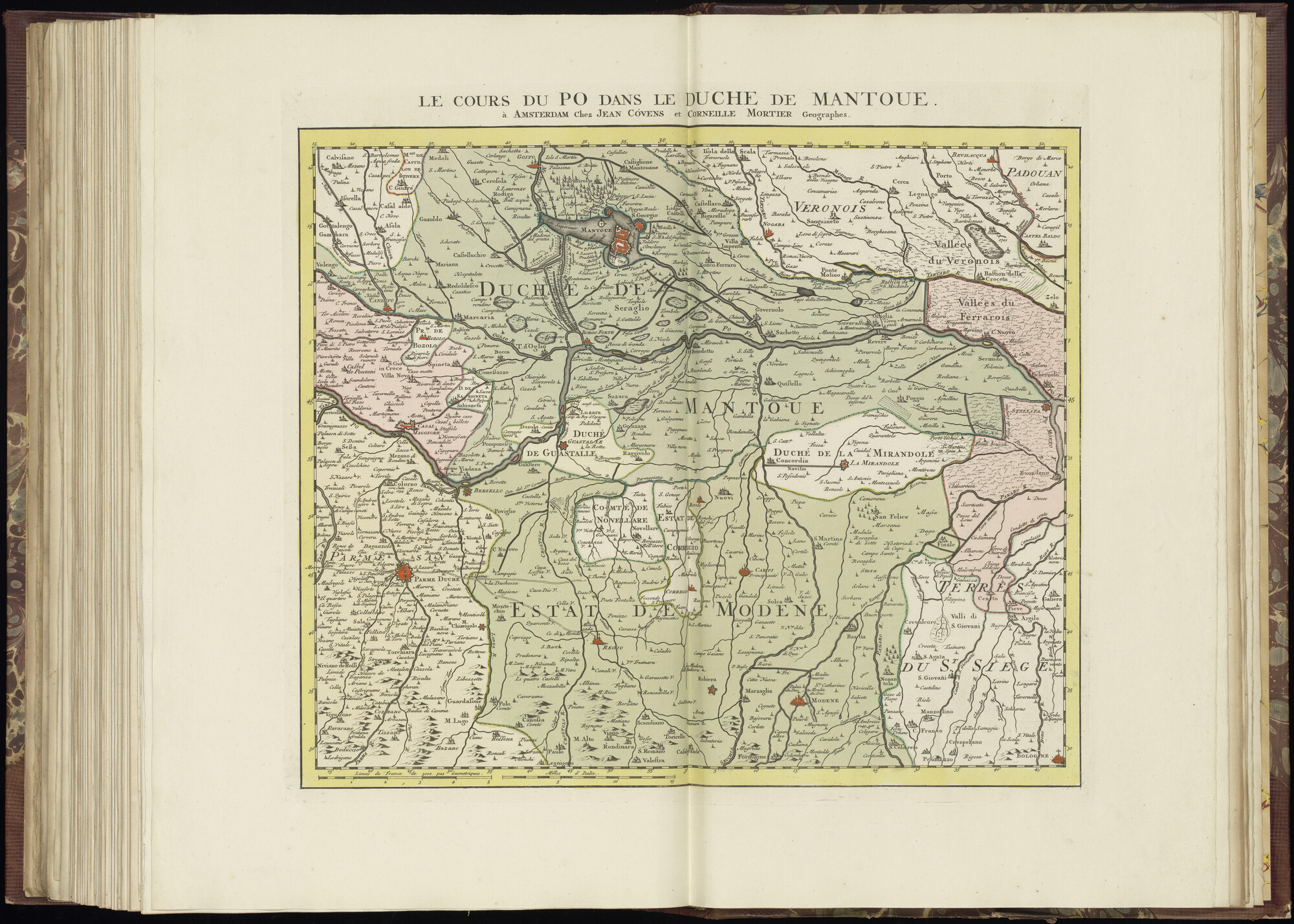 B.0032(027) [kaart 080]; Kaart van Noord-Italië; kaart