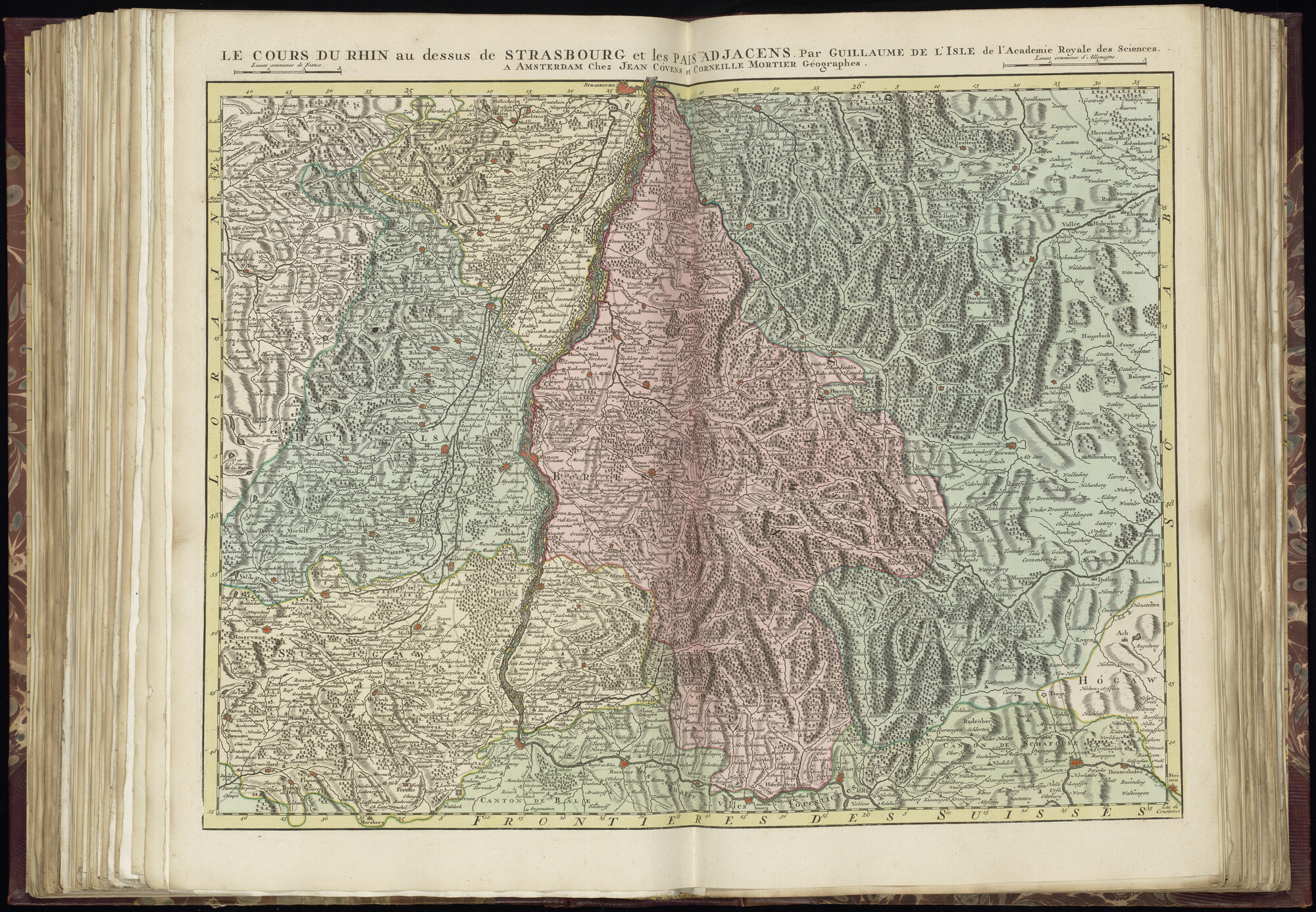 B.0032(028) [kaart 084]; Kaart van Zuidwest-Duitsland, Noord-Zwitserland en Noordoost-Frankrijk; kaart