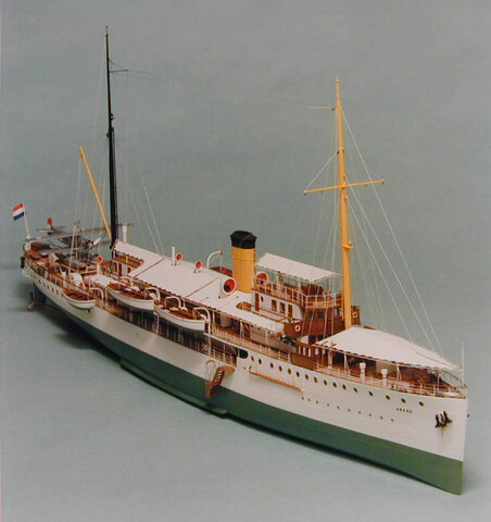 A.5092(01); Model van de opiumjager Hr.Ms. Arend; scheepsmodel