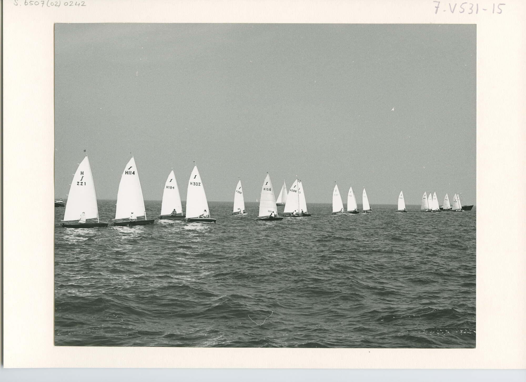 S.6507(02)0242.03; Zwart-wit foto van de Soloweek 1967 te Medemblik; foto