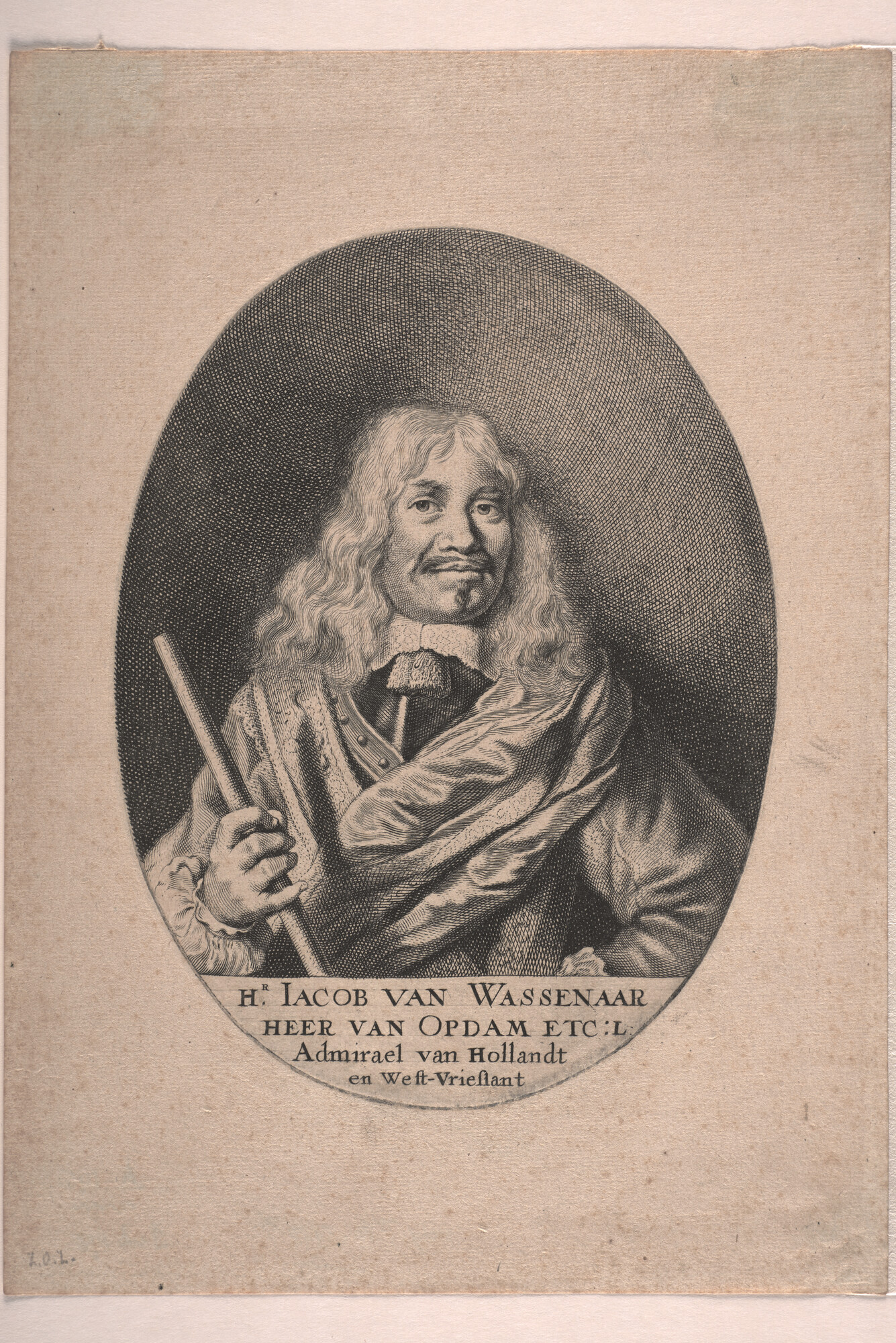 A.0145(178)16; Portret van Jacob van Wassenaer; prent