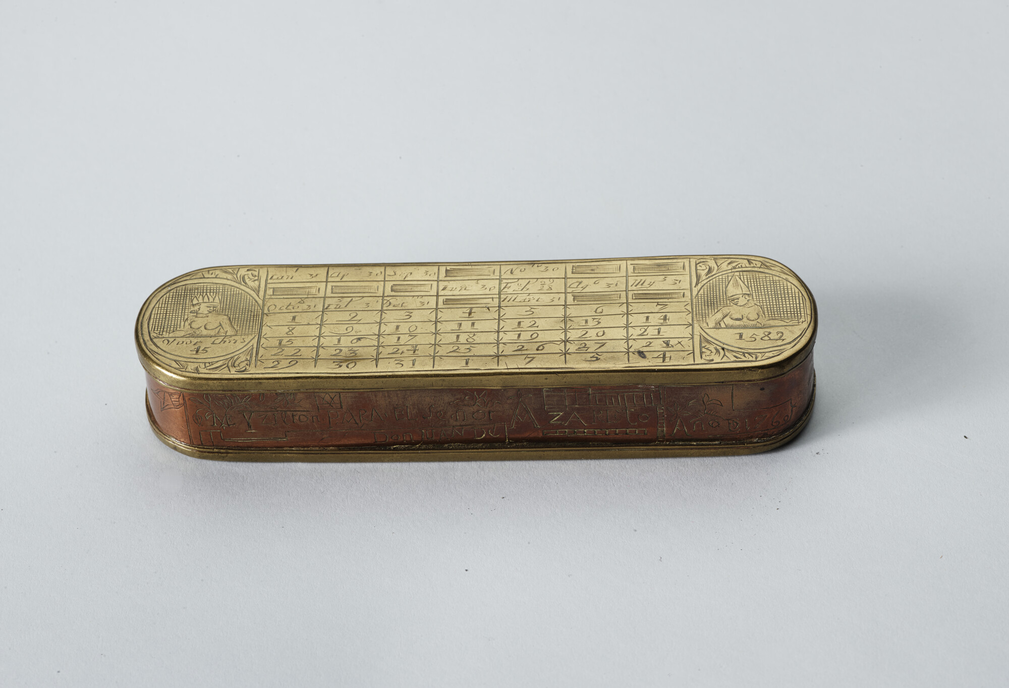 S.4793(021); Tabaksdoos van Pieter Holm, Amsterdam 1754; tabaksdoos