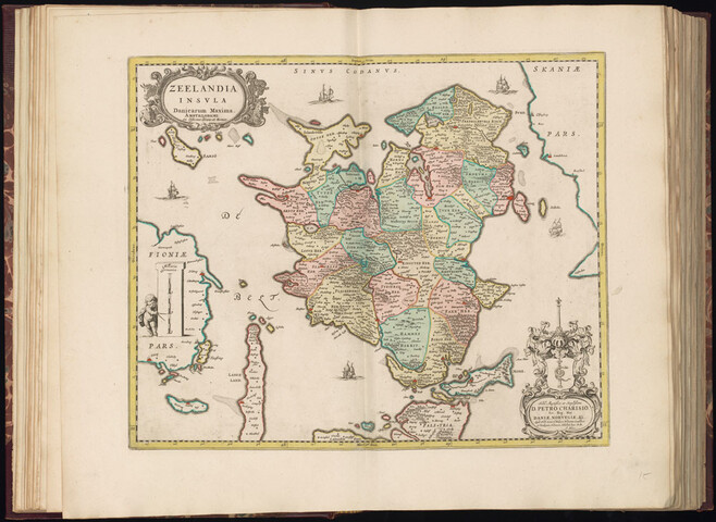 B.0032(030) [kaart 016]; Kaart van Oost-Denemarken; kaart