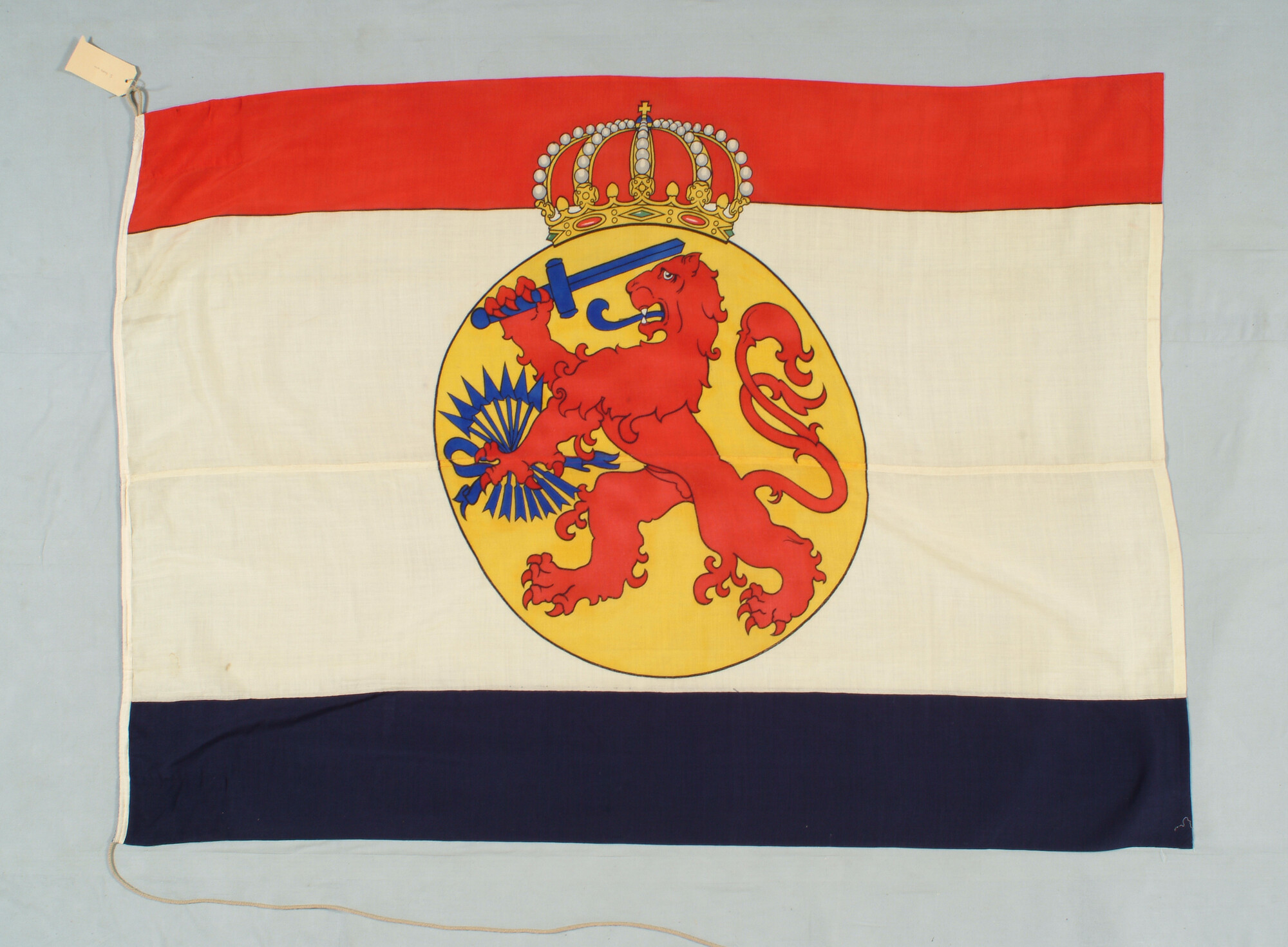 S.6483(2141); Rederijvlag van de Koninklijke Hollandsche Lloyd te Amsterdam; vlag
