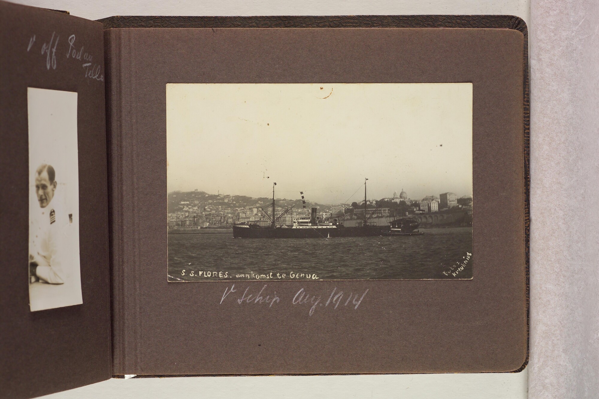 1995.1234; Fotoalbum van Jan de Groot, 1914 - 1928; fotoalbum