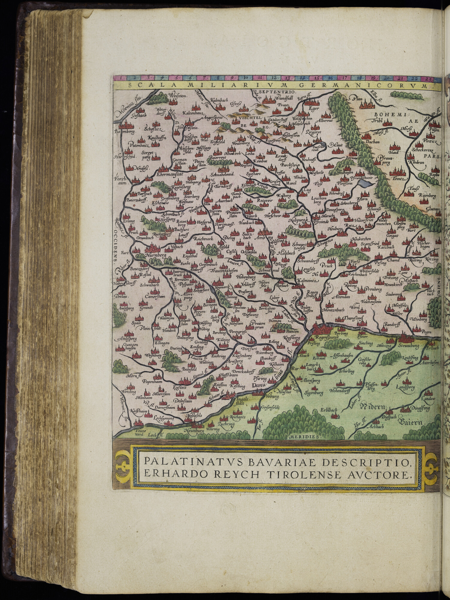 A.0145(232) [kaart 073]; Kaart van Zuidoost-Duitsland; kaart