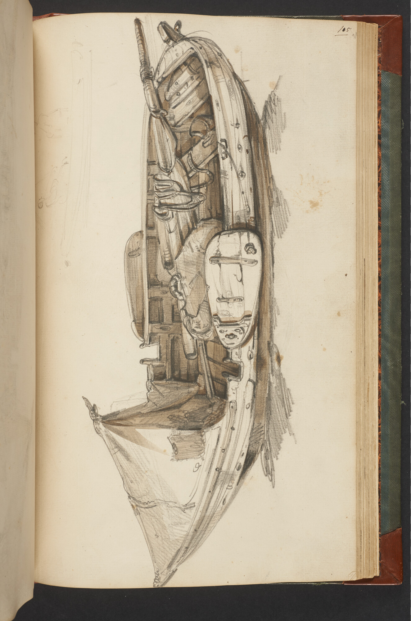 A.3222; Schetsboek met tekeningen door Albertus van Beest en Louis Meijer; schetsboek