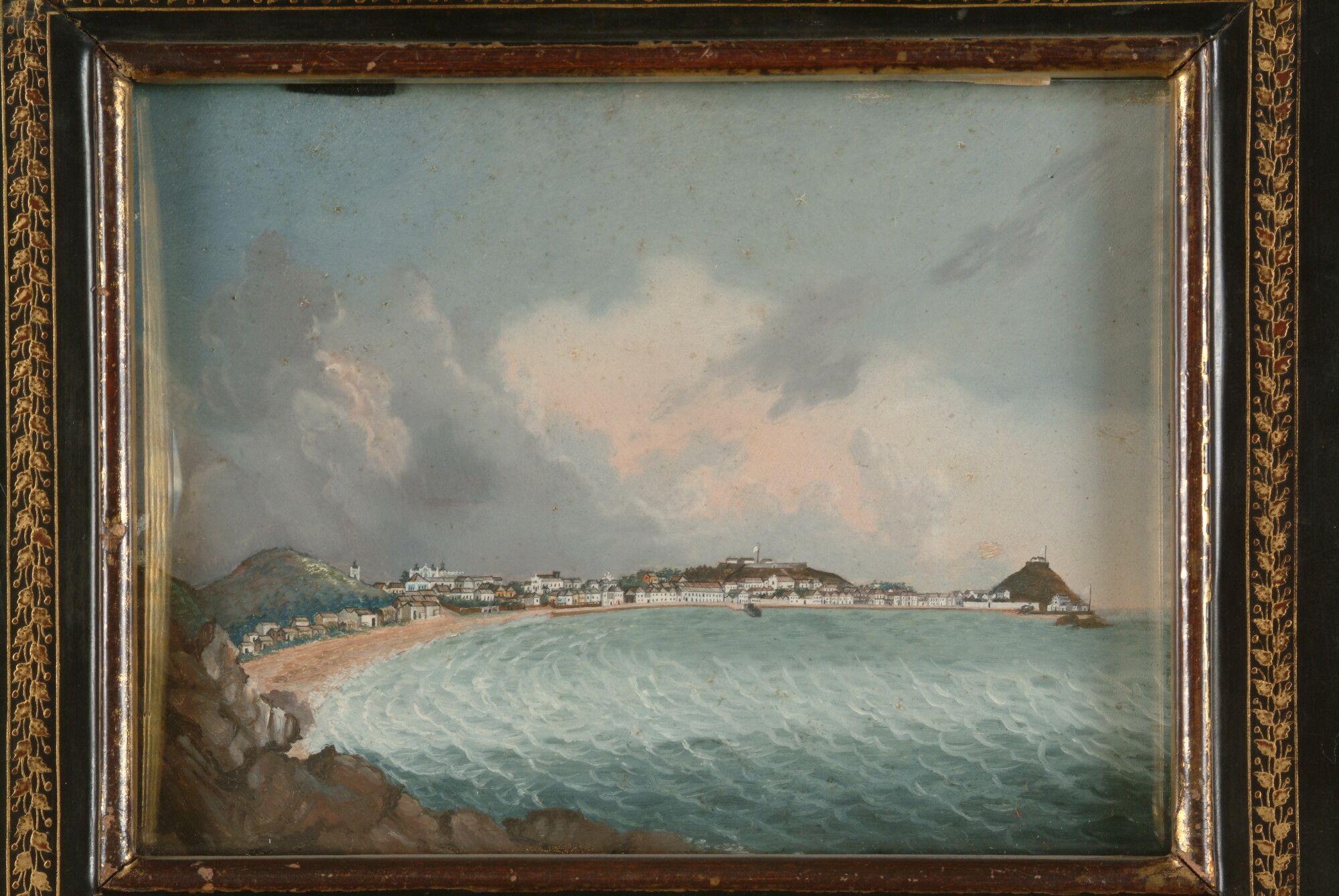 A.3229(03); De rede van Macao; schilderij