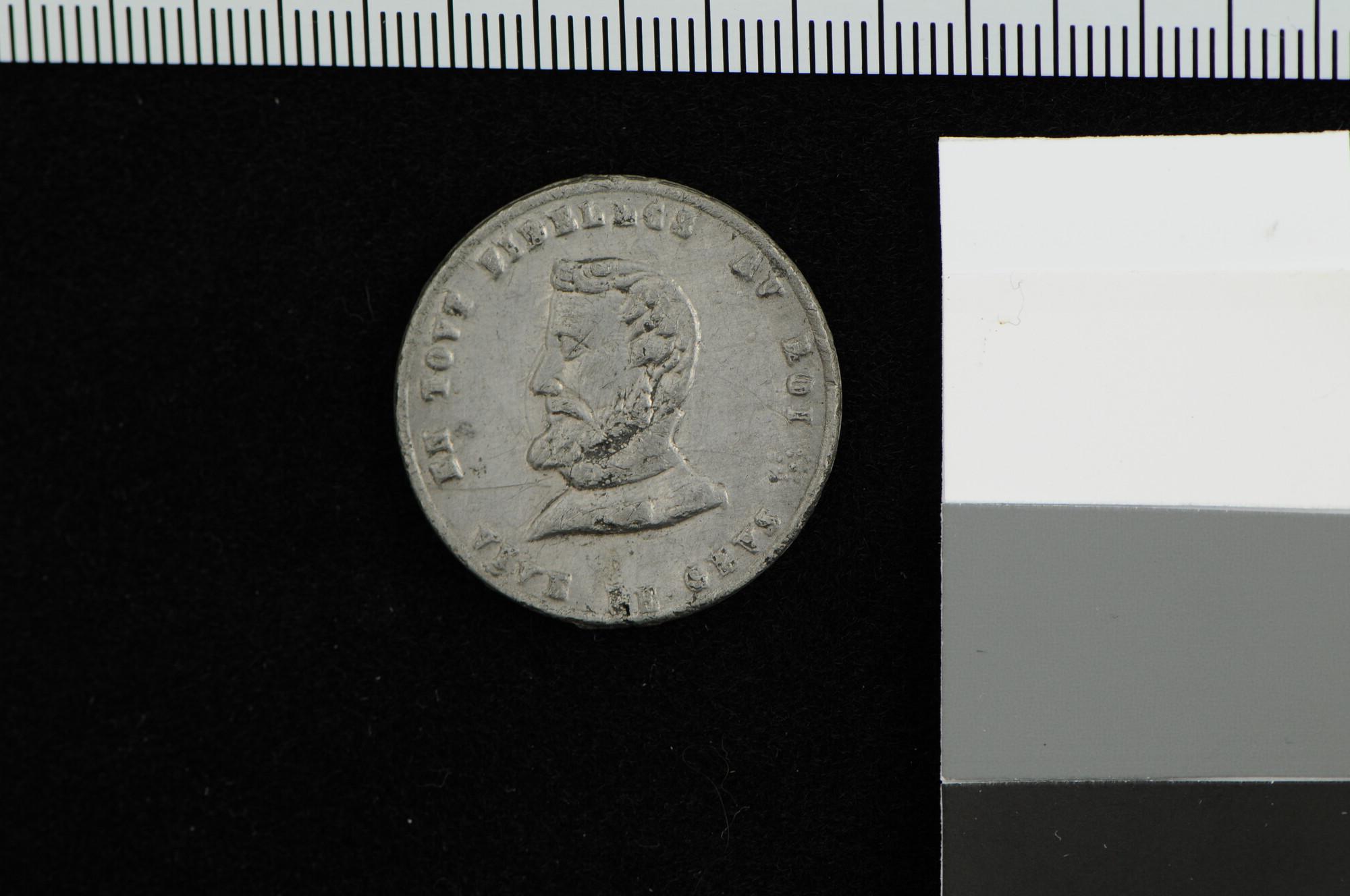 A.0048(18); Draagpenning op het derde eeuwfeest van de inname van Den Briel, 1872; penning