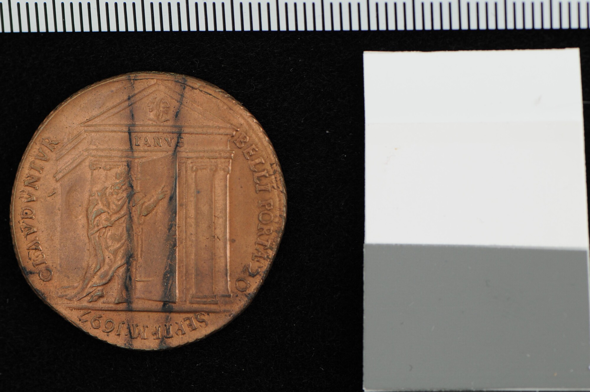A.0027(099); Rekenpenning op de Vrede van Rijswijk, 1697; jeton
