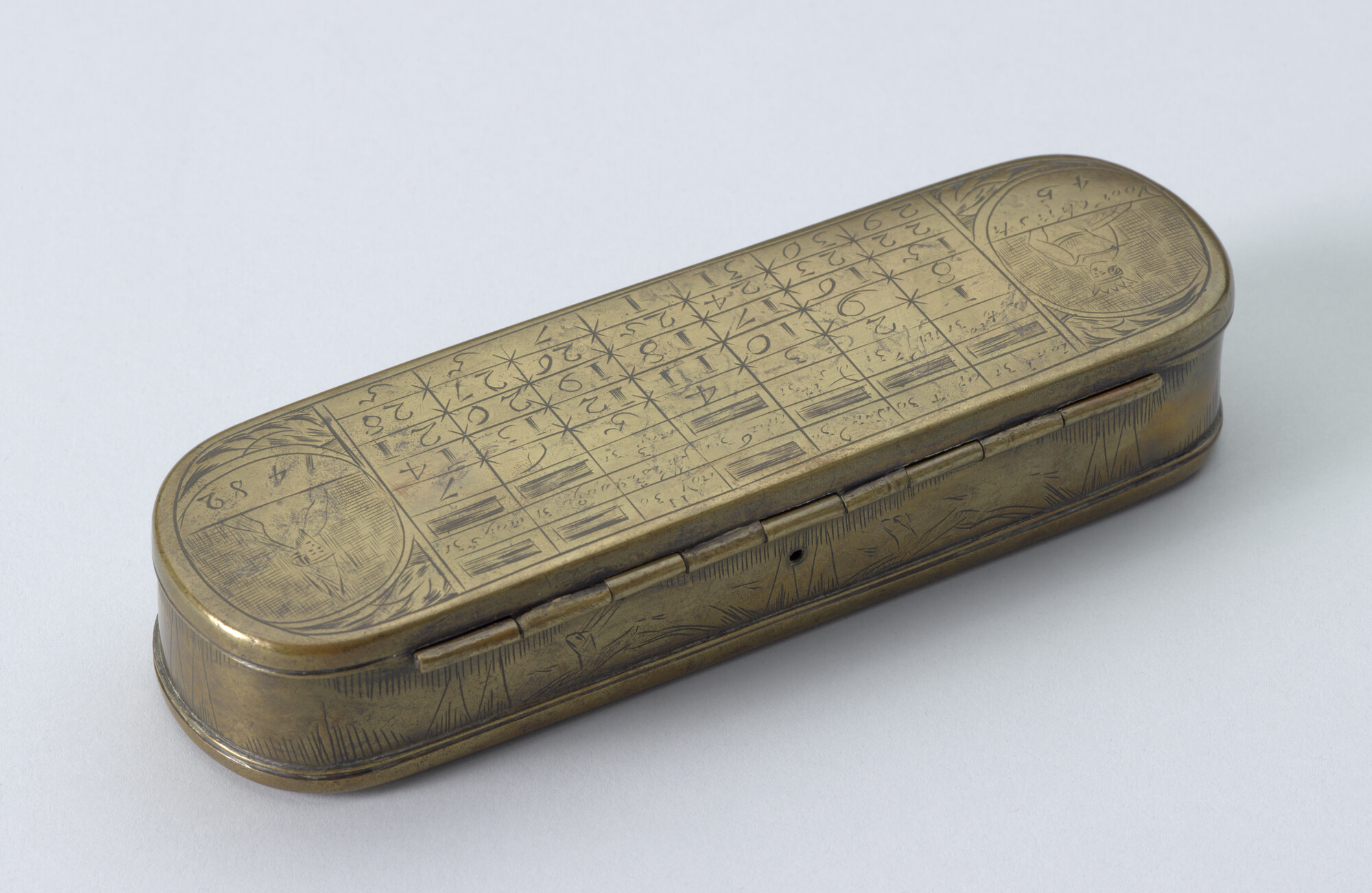 S.4793(020); Tabaksdoos van Pieter Holm, Amsterdam, 1755; tabaksdoos