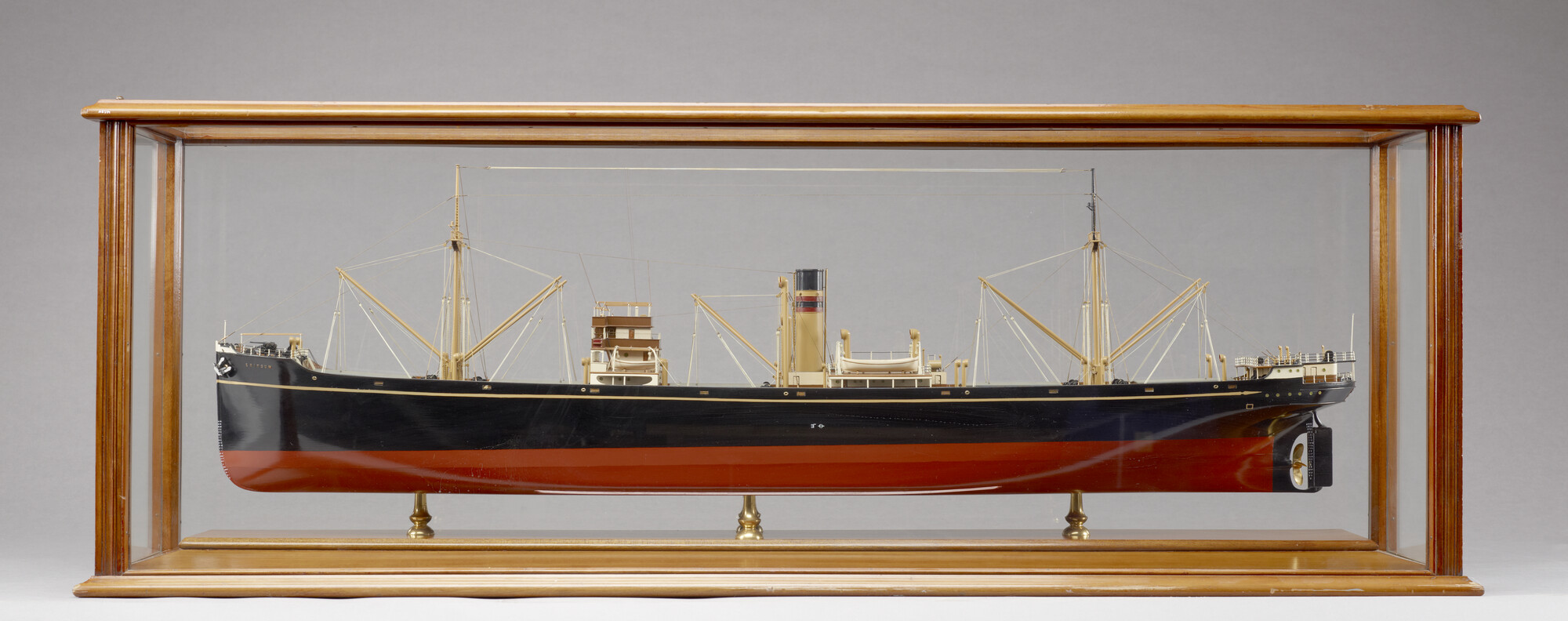 A.5714(01); Model van het vrachtschip ss. Britsum; scheepsmodel