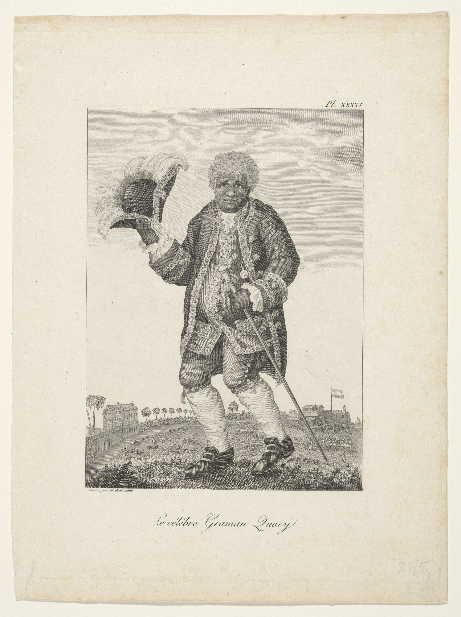 2001.1187; Le célèbre Graman Quacy; prent