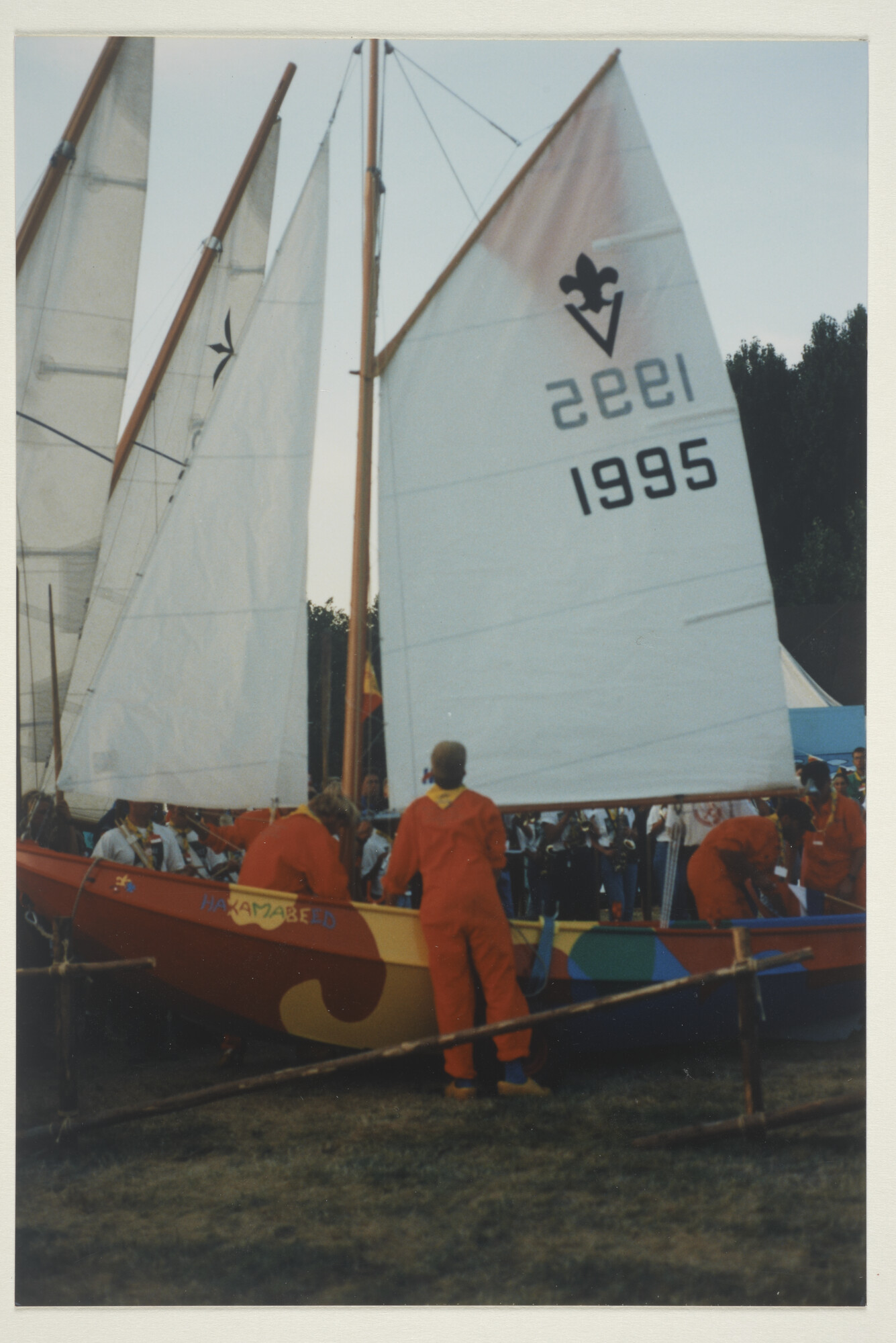1999.0907; 'Wereld Jamboree 1995'; foto