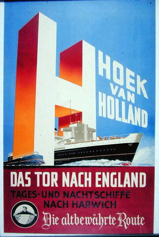 1989.1150; Affiche van de Stoomvaart Maatschappij Zeeland; affiche