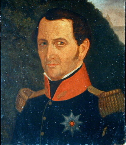 A.5774(01); Portret van Kapitein-ter-Zee Paulus Roelof Cantzelaar; tekening
