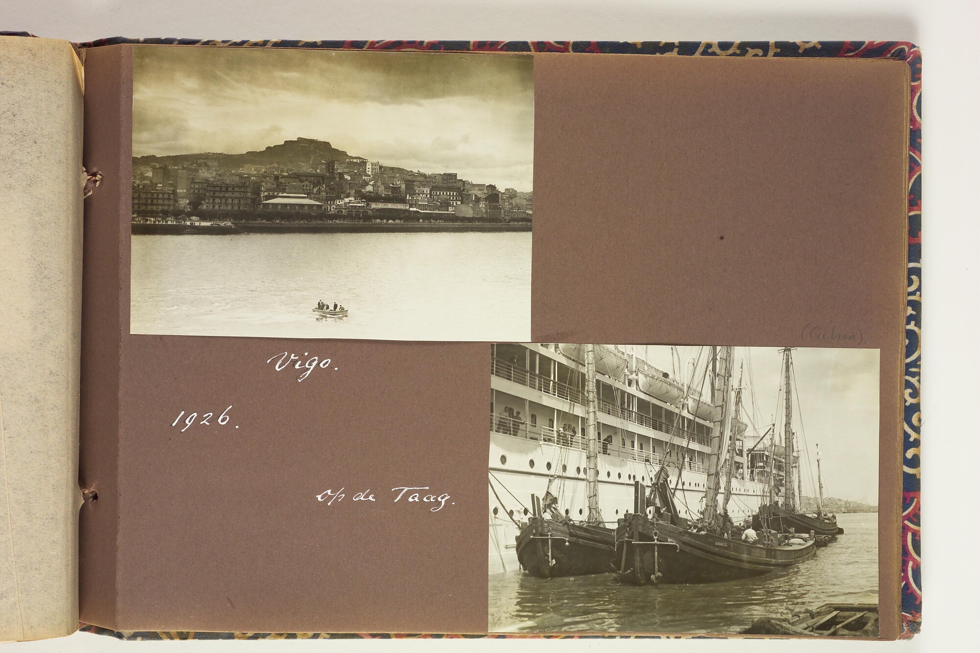 S.5679(01); Album van C.R. van Blijenburgh met foto's gemaakt tijdens reizen tussen 1901; fotoalbum