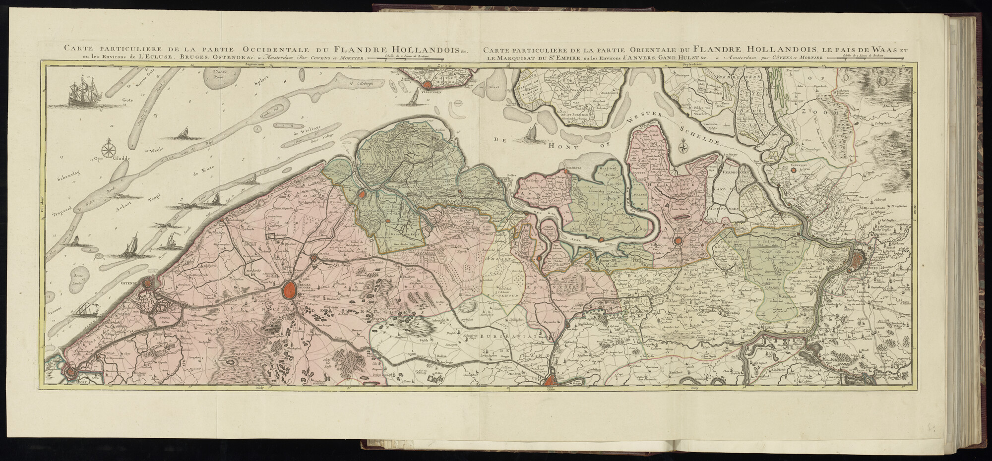 B.0032(029) [kaart 028]; Kaart van Zeeland en Vlaanderen; kaart