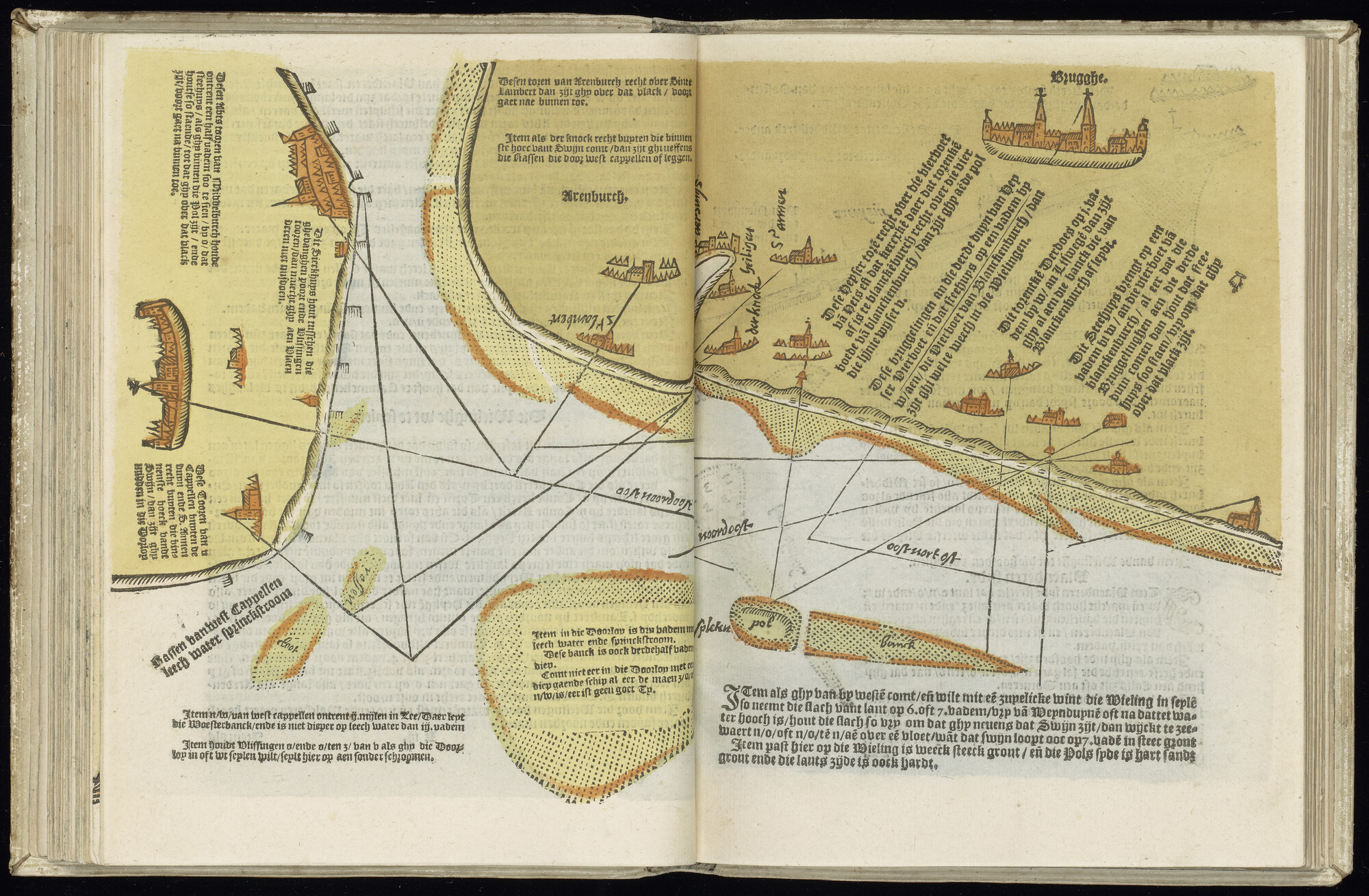 S.1227 [kaart 027]; Kaart van de Noordzee en de kusten van Zeeland en Vlaanderen; kaart